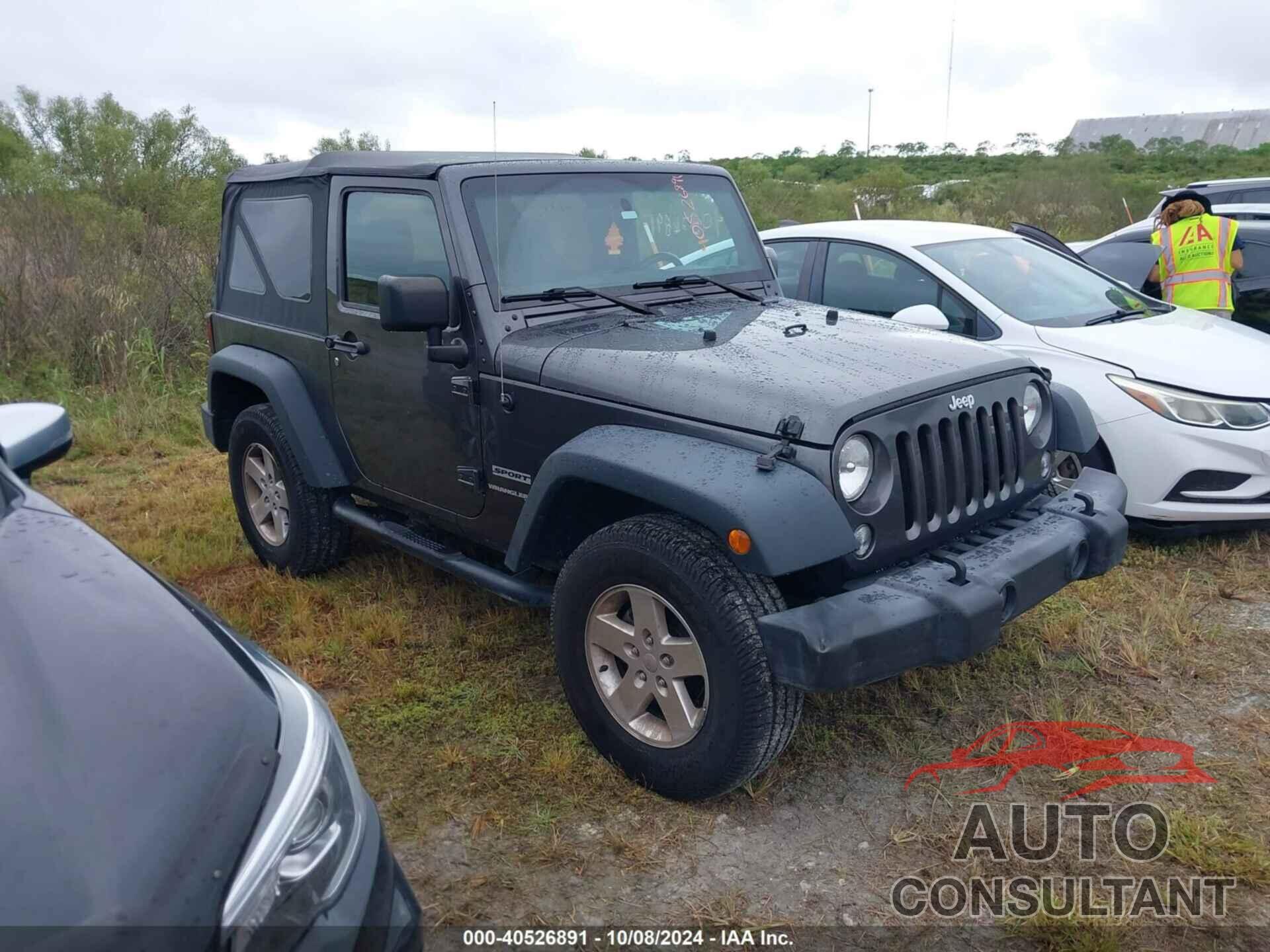 JEEP WRANGLER 2018 - 1C4AJWAG0JL850209