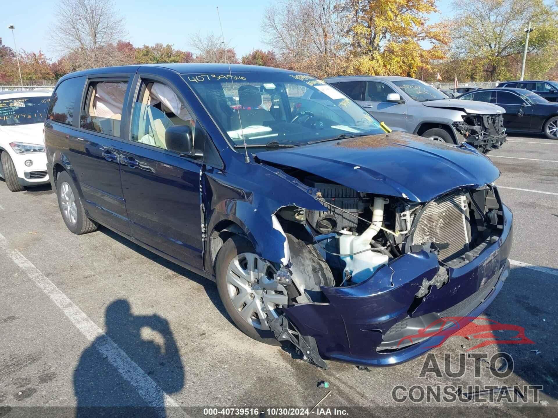 DODGE GRAND CARAVAN 2016 - 2C4RDGBG5GR152029