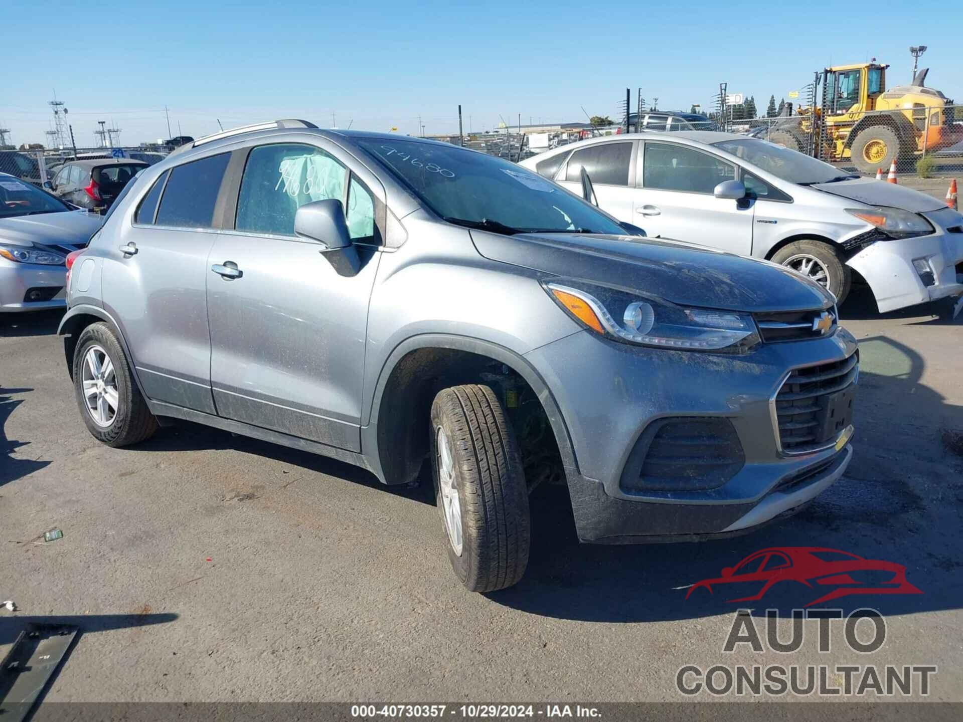 CHEVROLET TRAX 2019 - KL7CJLSB8KB942361