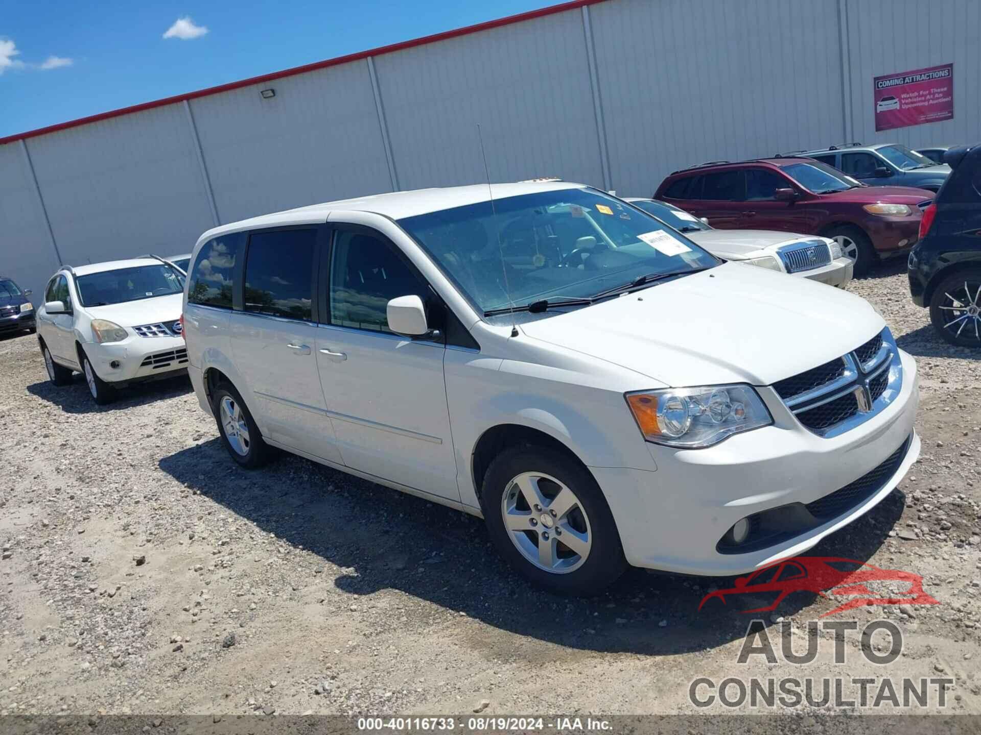 DODGE GRAND CARAVAN 2012 - 2C4RDGDG8CR111675