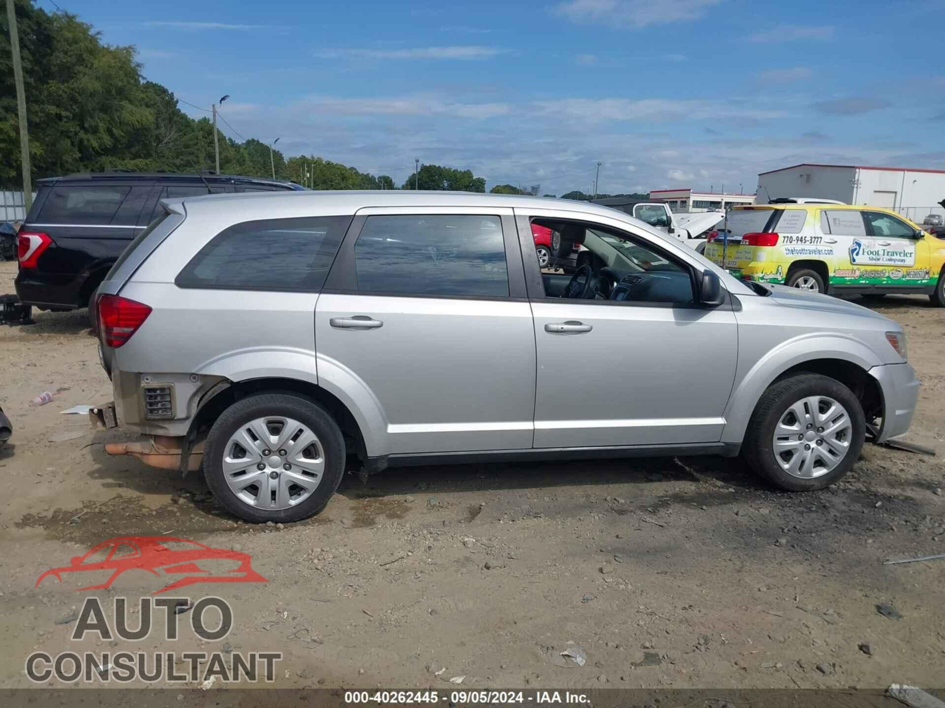 DODGE JOURNEY 2014 - 3C4PDCAB7ET268221