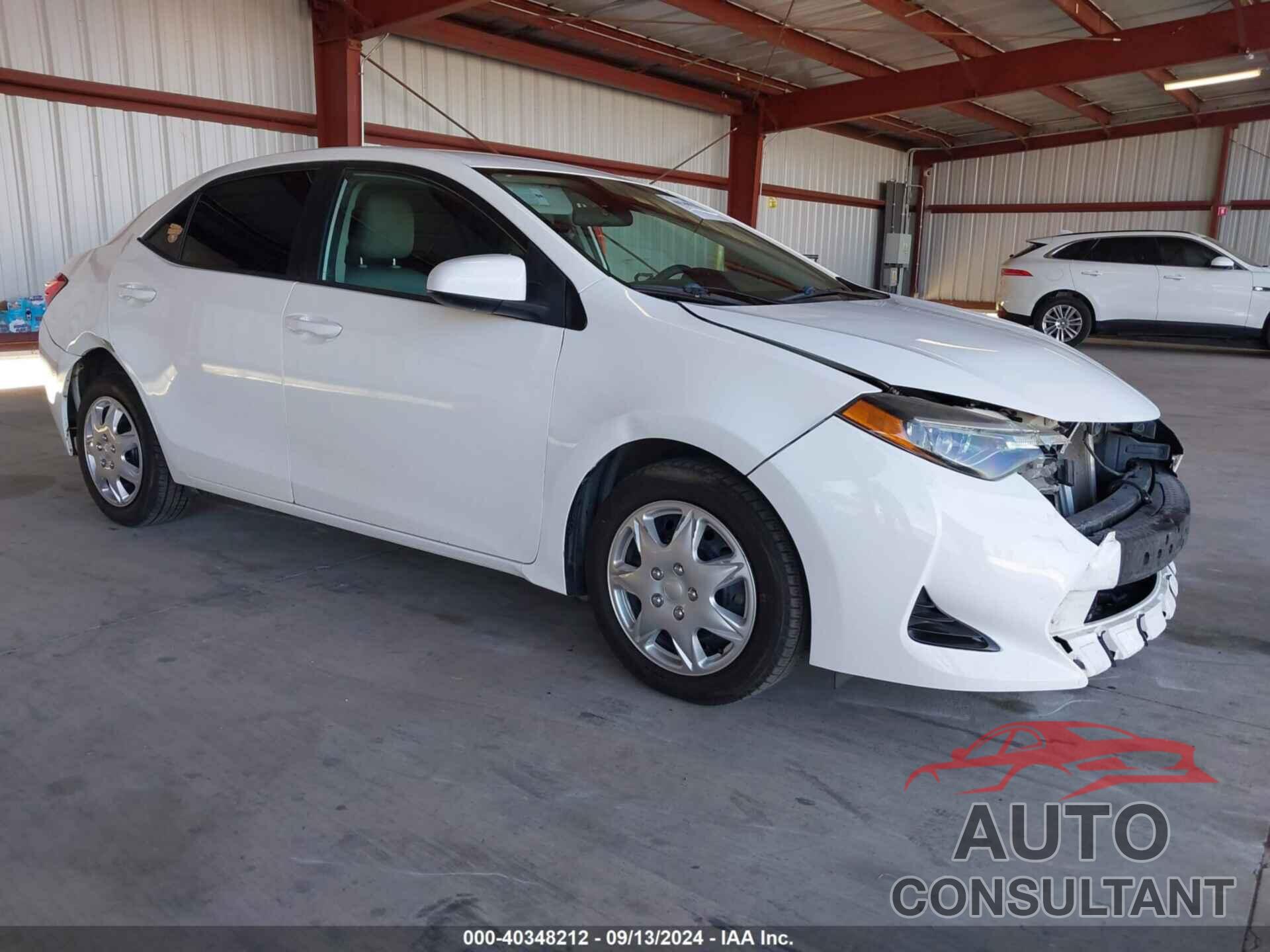 TOYOTA COROLLA 2018 - 2T1BURHE6JC063533