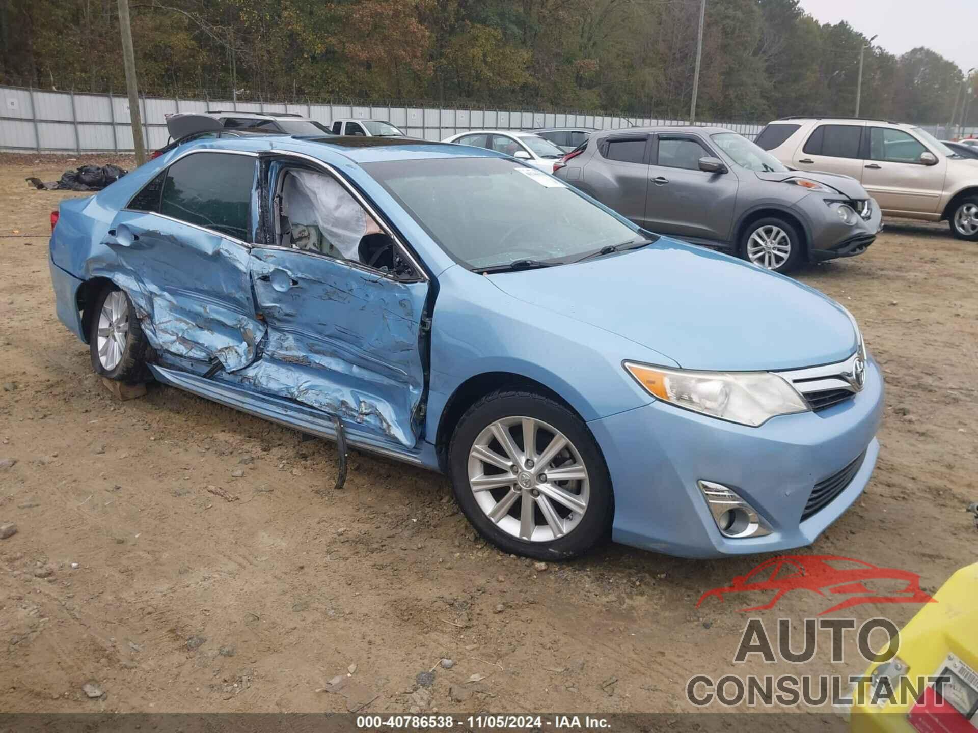 TOYOTA CAMRY 2012 - 4T1BF1FK6CU591398