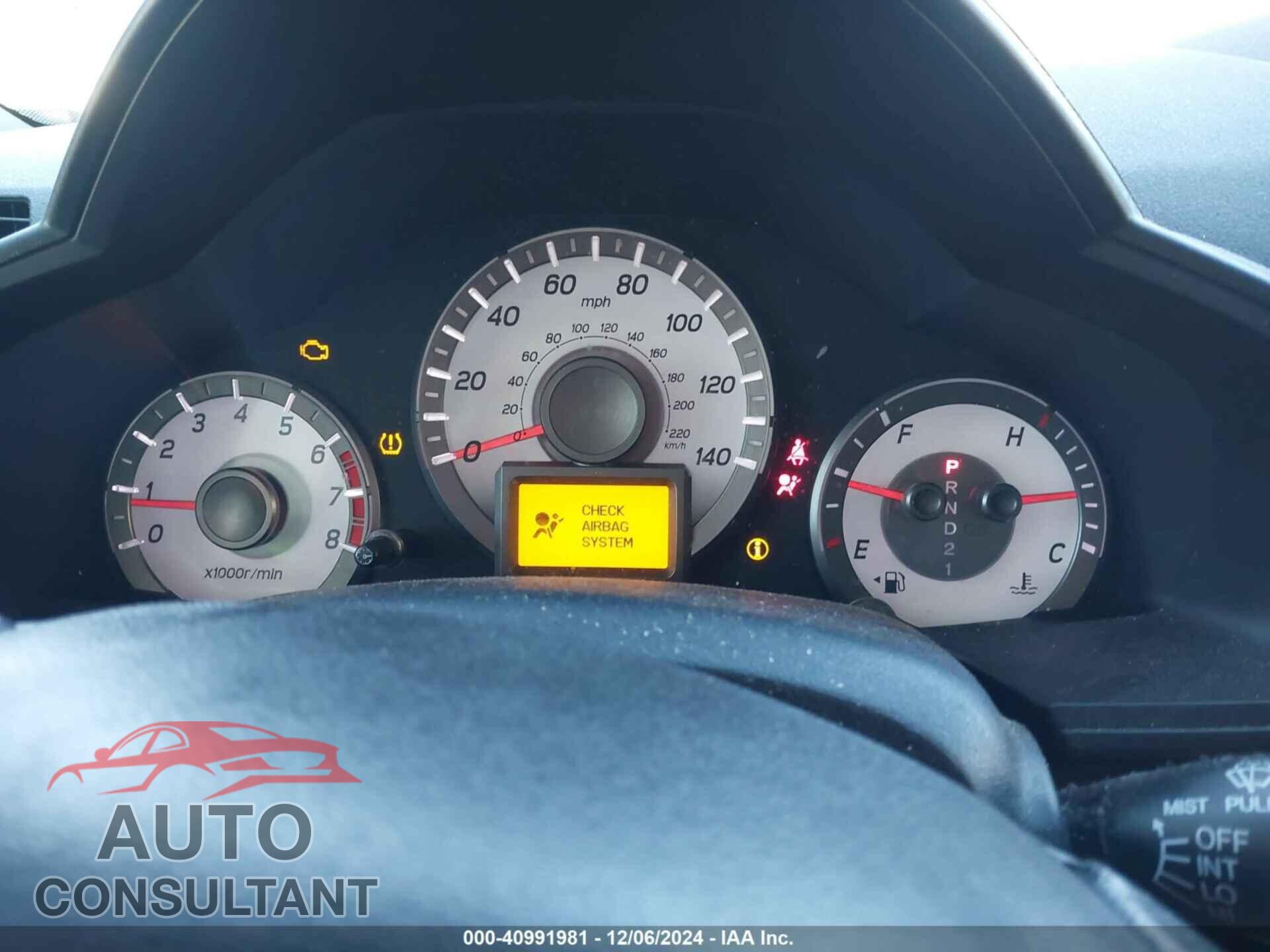 HONDA PILOT 2012 - 5FNYF3H94CB030761