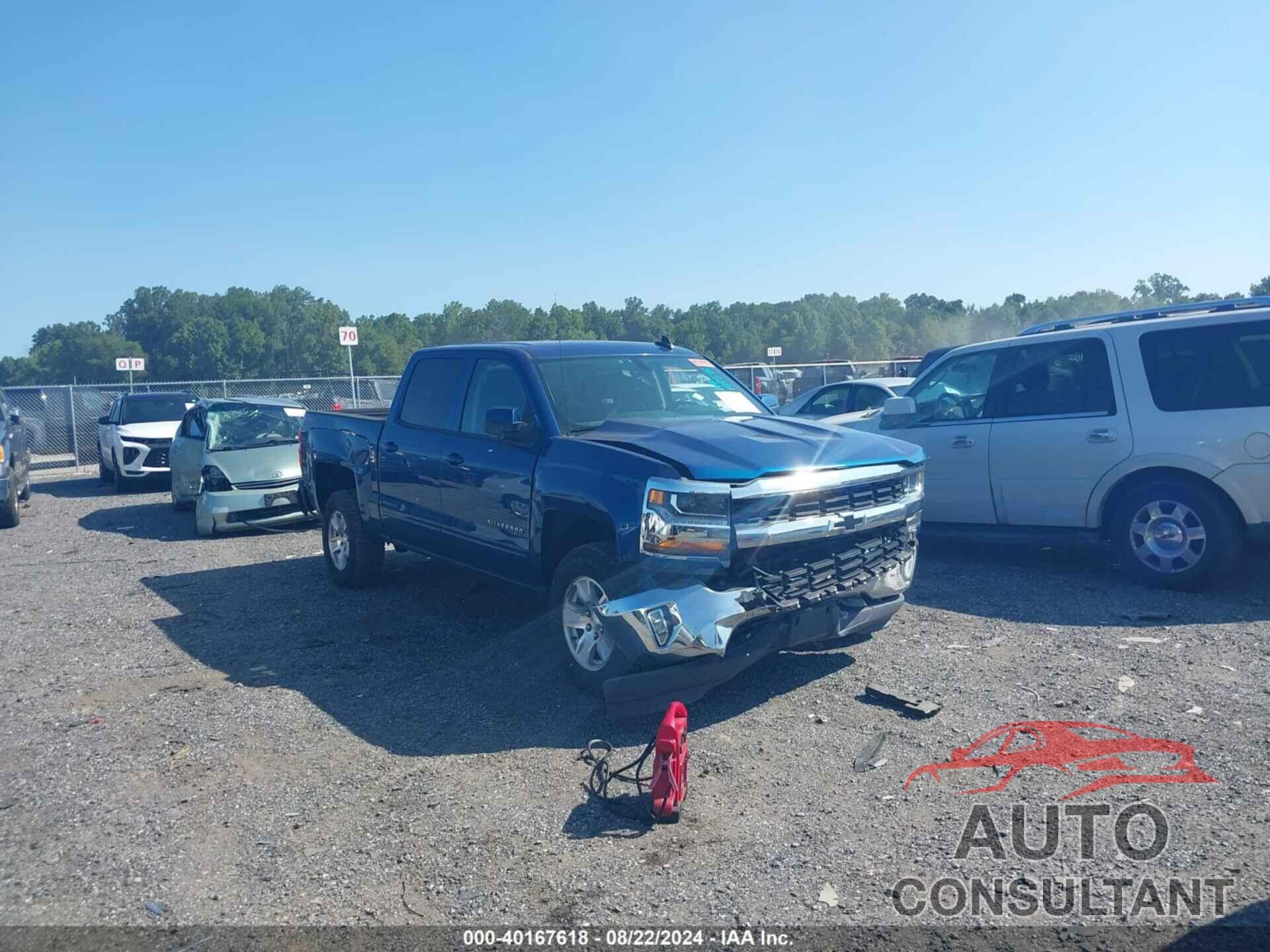 CHEVROLET SILVERADO 1500 2018 - 3GCUKREC3JG249165