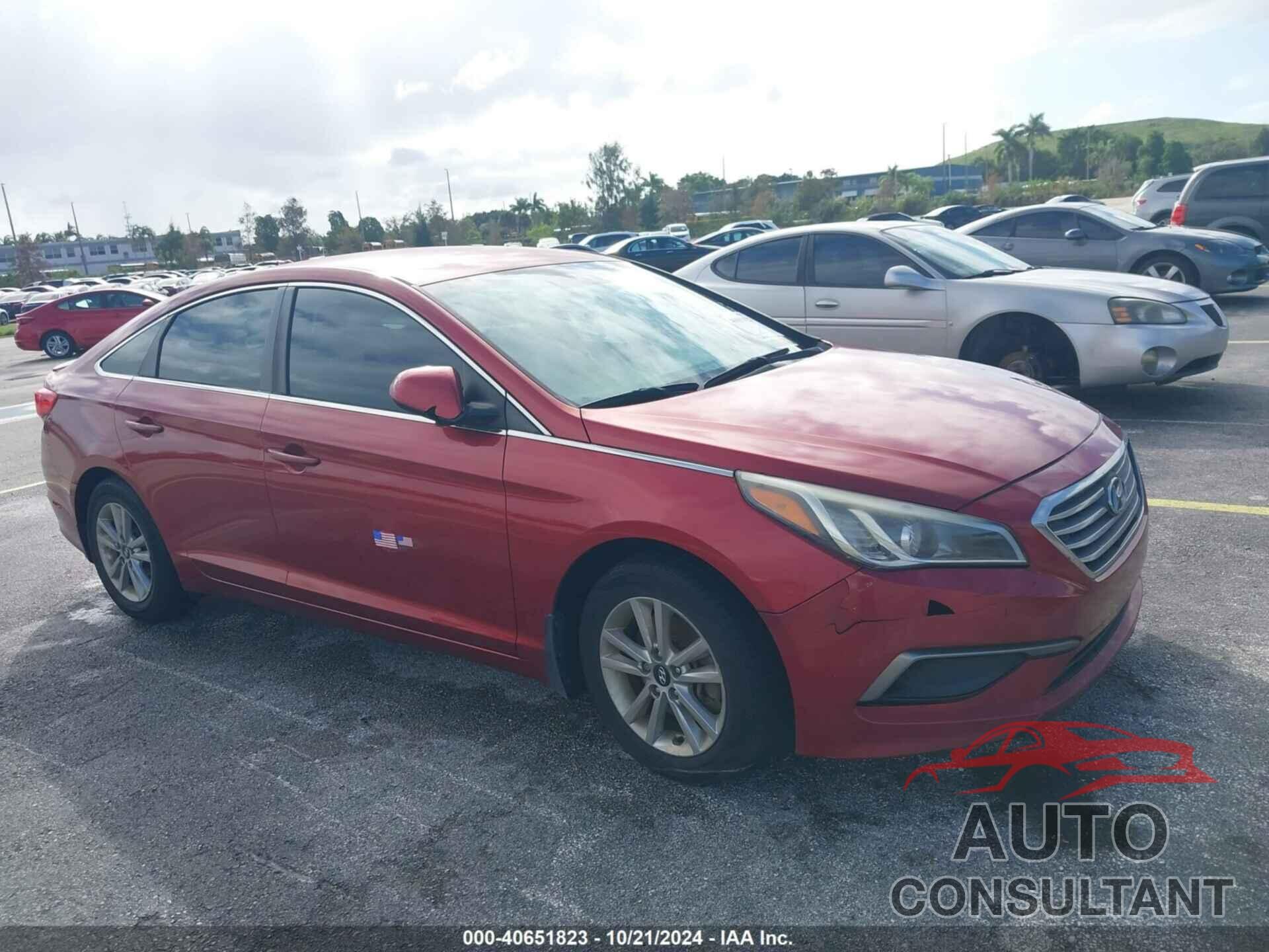 HYUNDAI SONATA 2016 - 5NPE24AF4GH303564