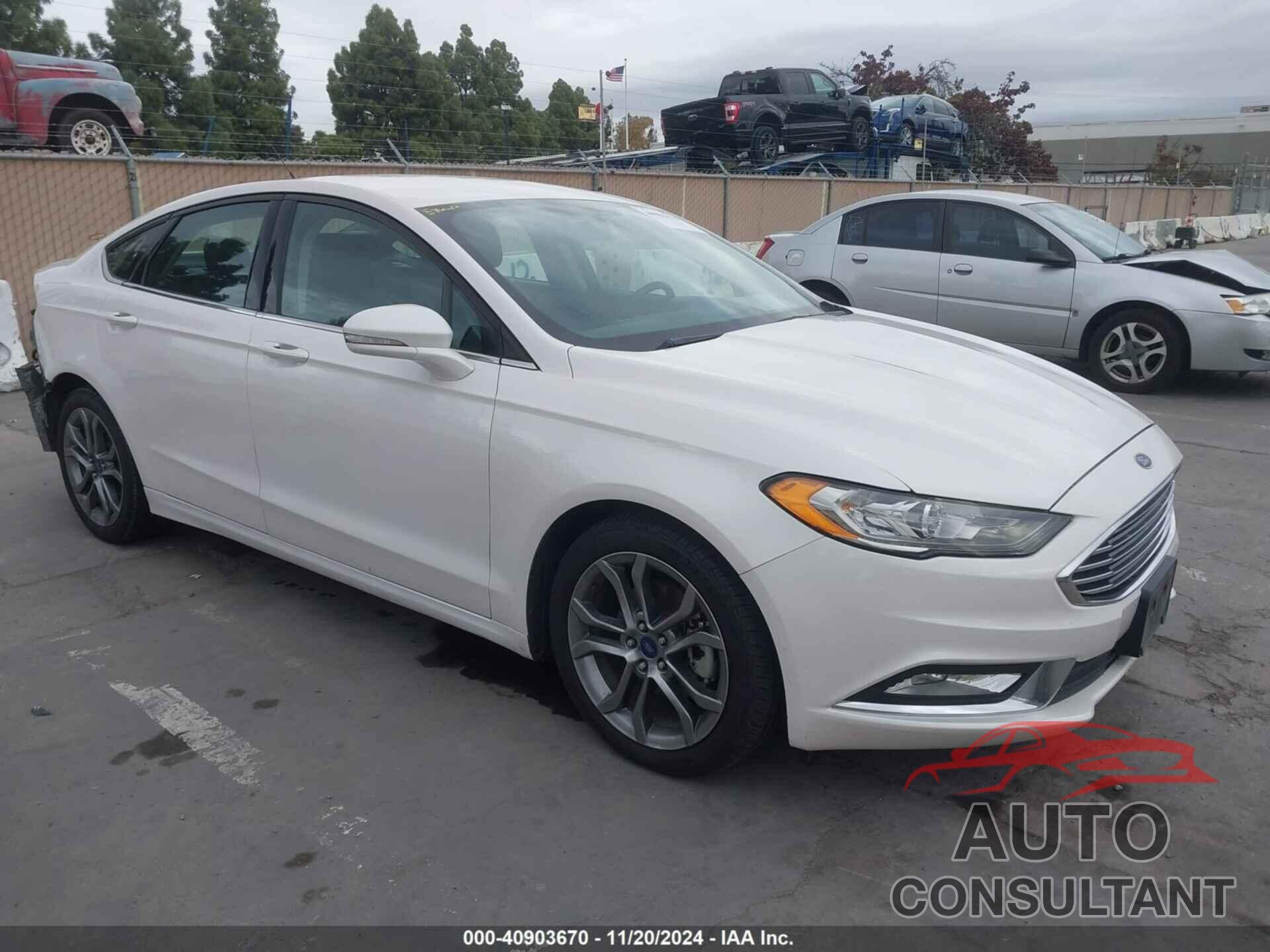 FORD FUSION 2017 - 3FA6P0H95HR417284