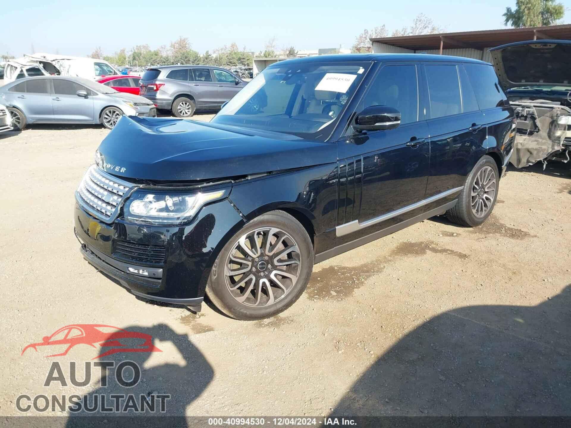 LAND ROVER RANGE ROVER 2017 - SALGS2FV5HA362346