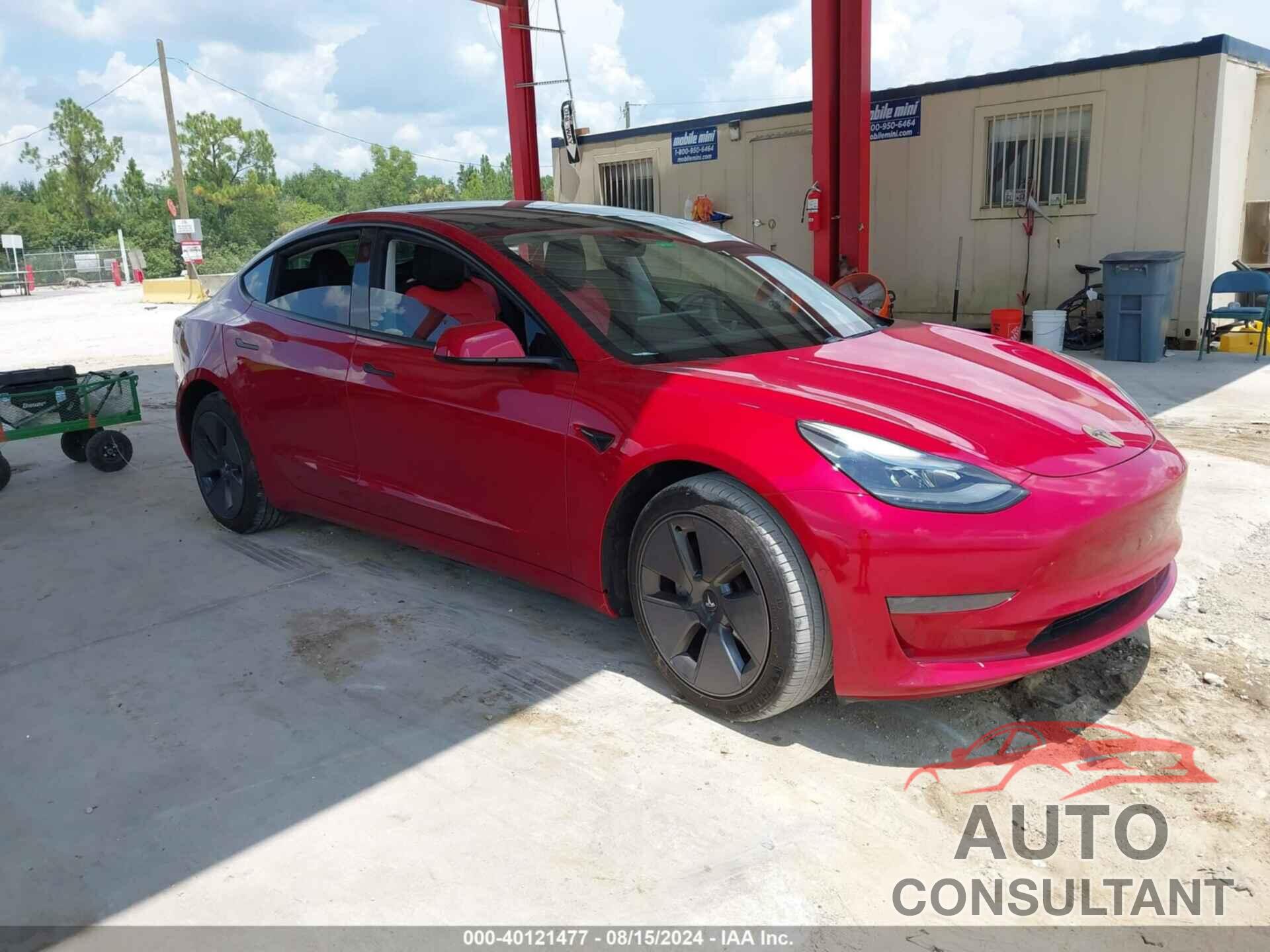 TESLA MODEL 3 2021 - 5YJ3E1EA2MF047012