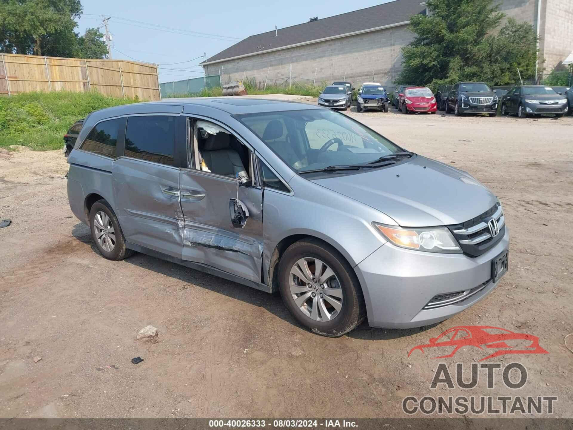 HONDA ODYSSEY 2016 - 5FNRL5H68GB083046