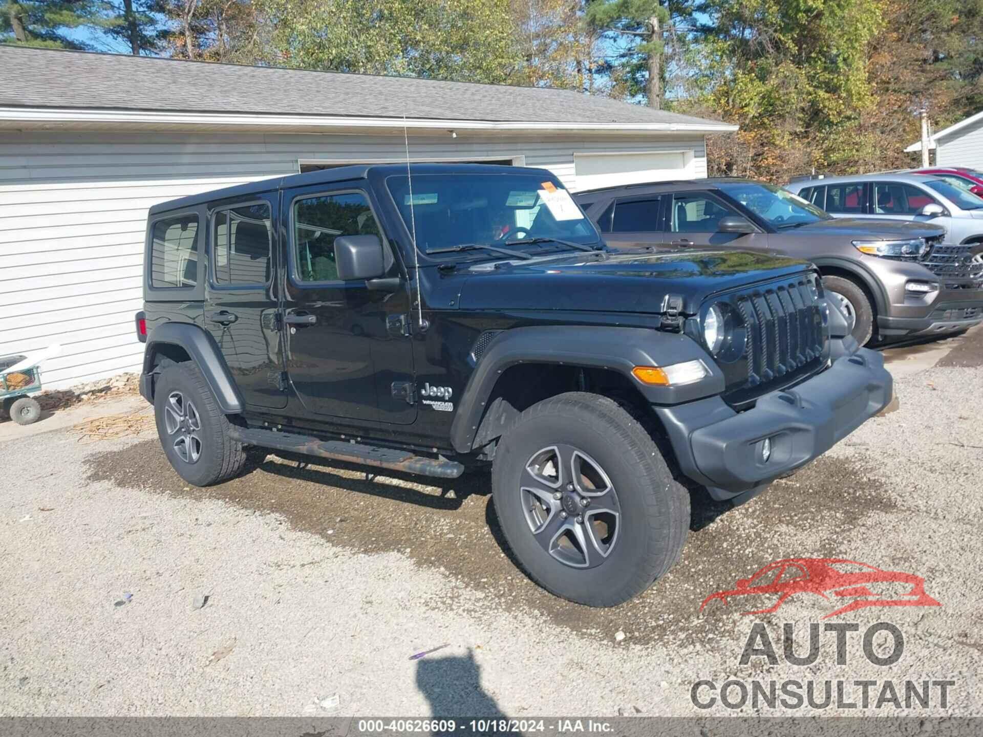 JEEP WRANGLER UNLIMITED 2019 - 1C4HJXDG8KW659153