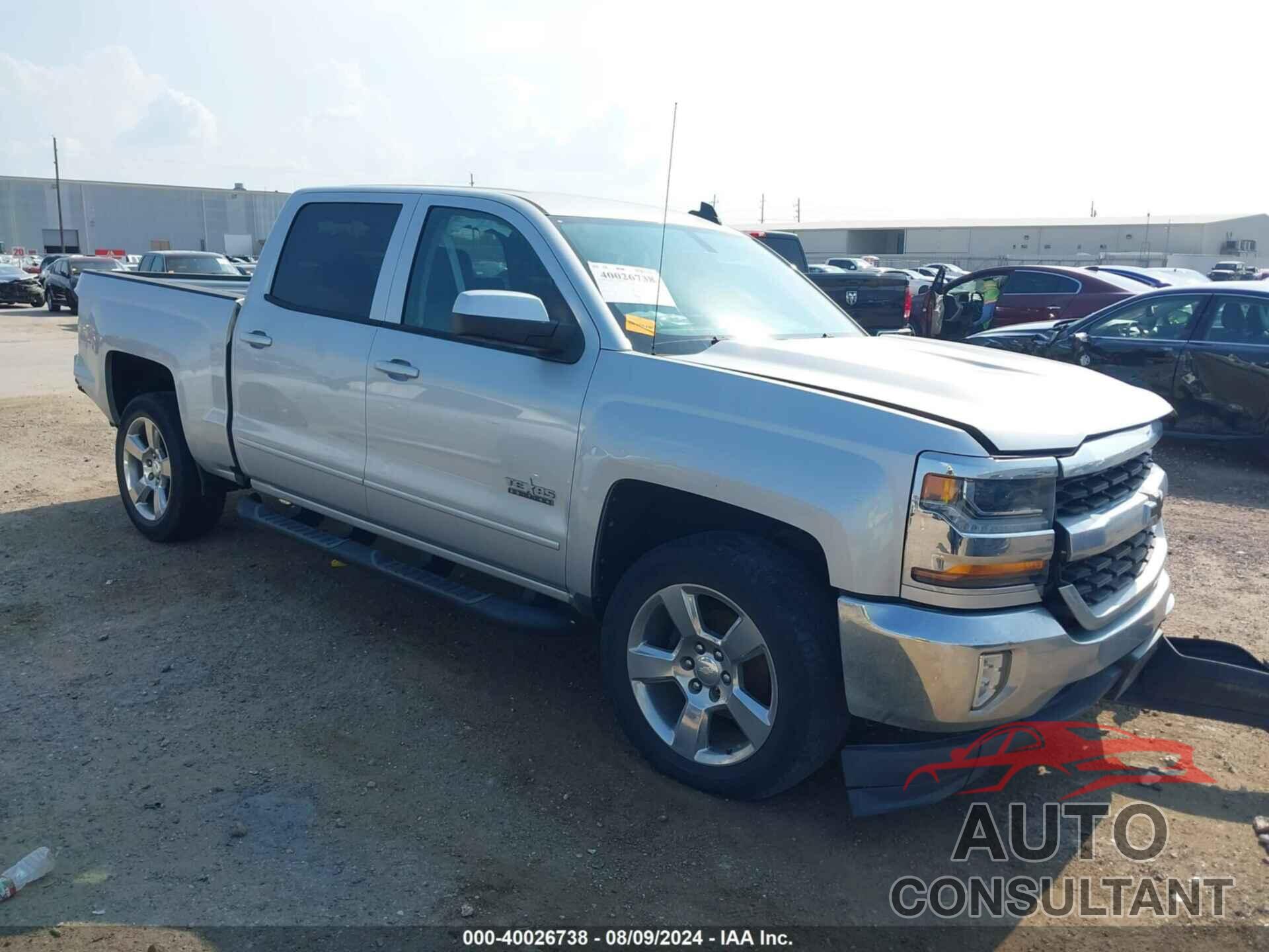 CHEVROLET SILVERADO 1500 2017 - 3GCPCREC9HG369802