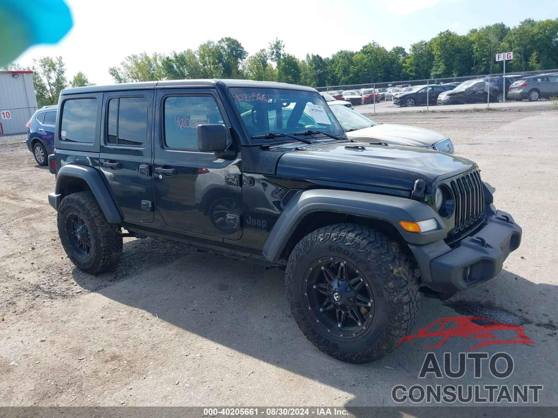 JEEP WRANGLER UNLIMITED 2020 - 1C4HJXDN5LW265707