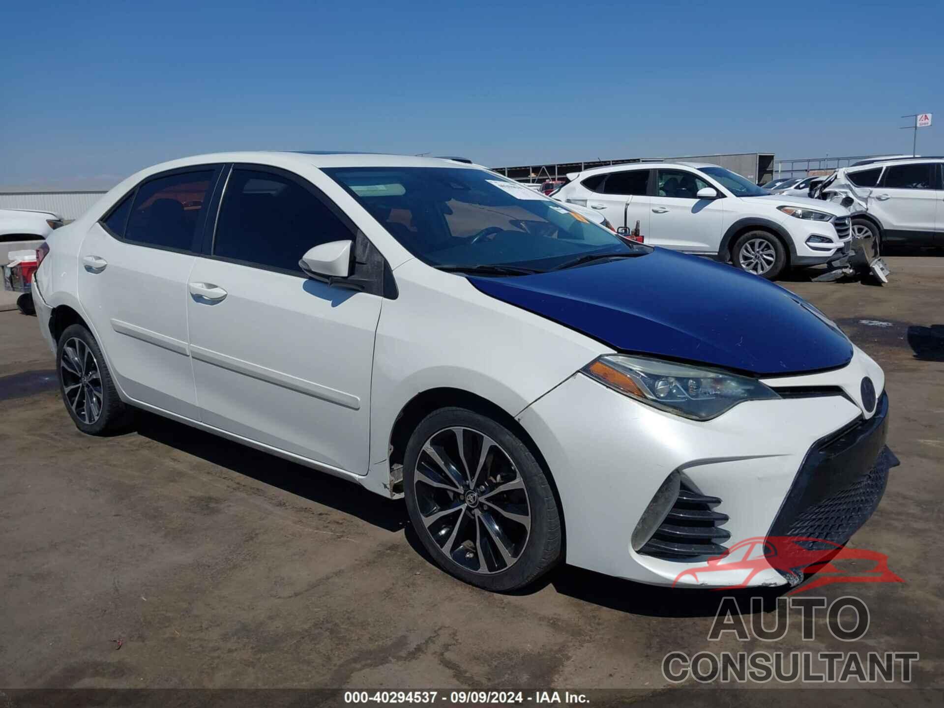 TOYOTA COROLLA 2017 - 5YFBURHE2HP588874