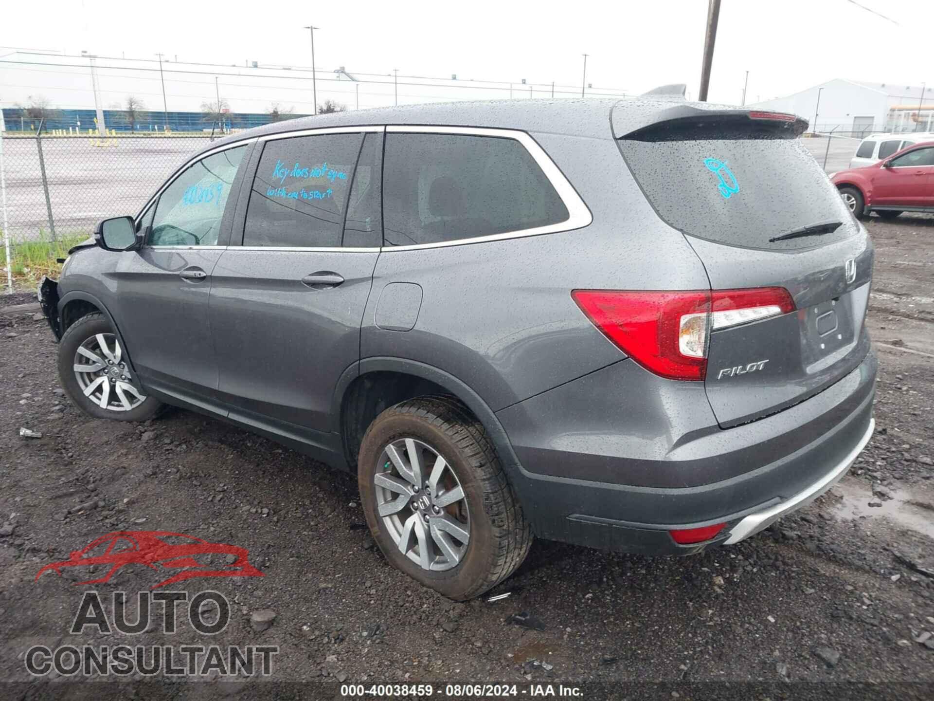 HONDA PILOT 2021 - 5FNYF6H52MB001078