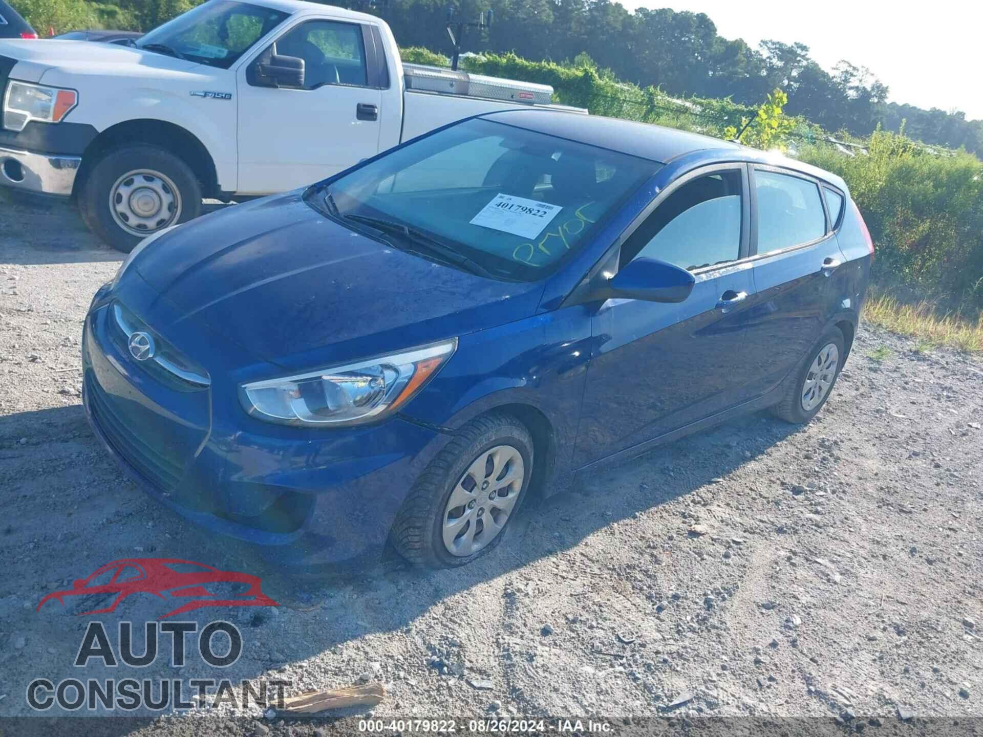 HYUNDAI ACCENT 2016 - KMHCT5AE9GU283282