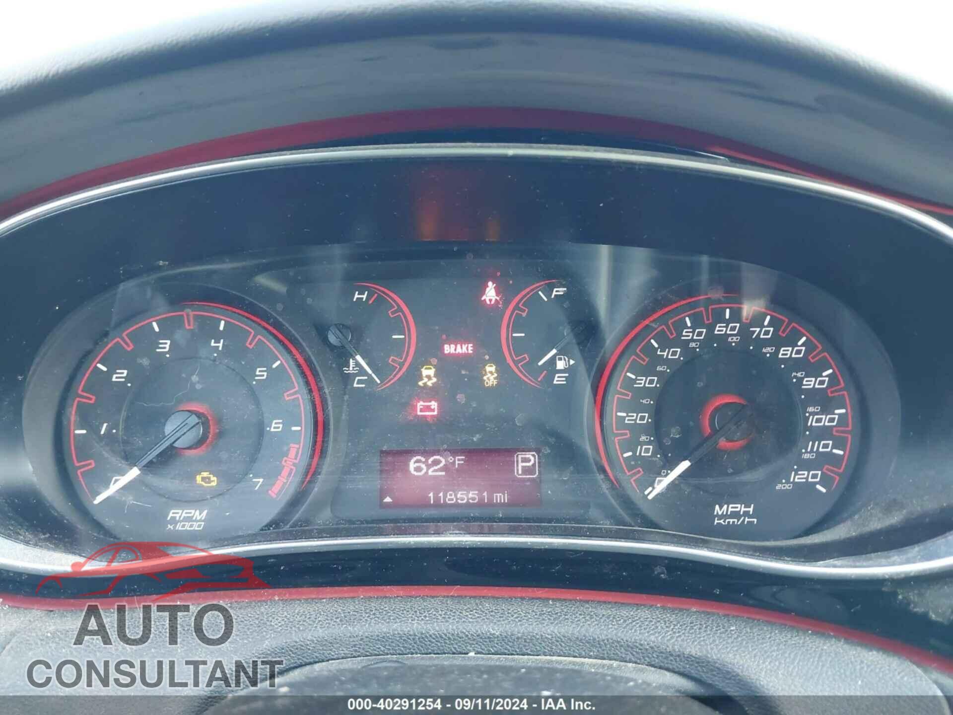 DODGE DART 2016 - 1C3CDFBB2GD701245