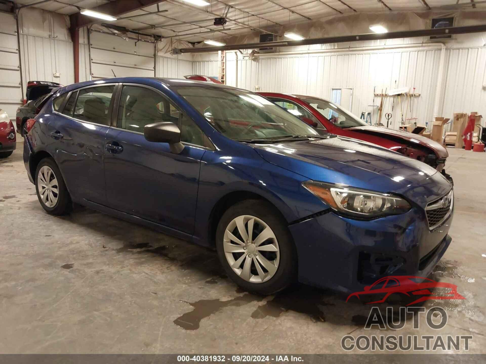 SUBARU IMPREZA 2018 - 4S3GTAA67J3702203