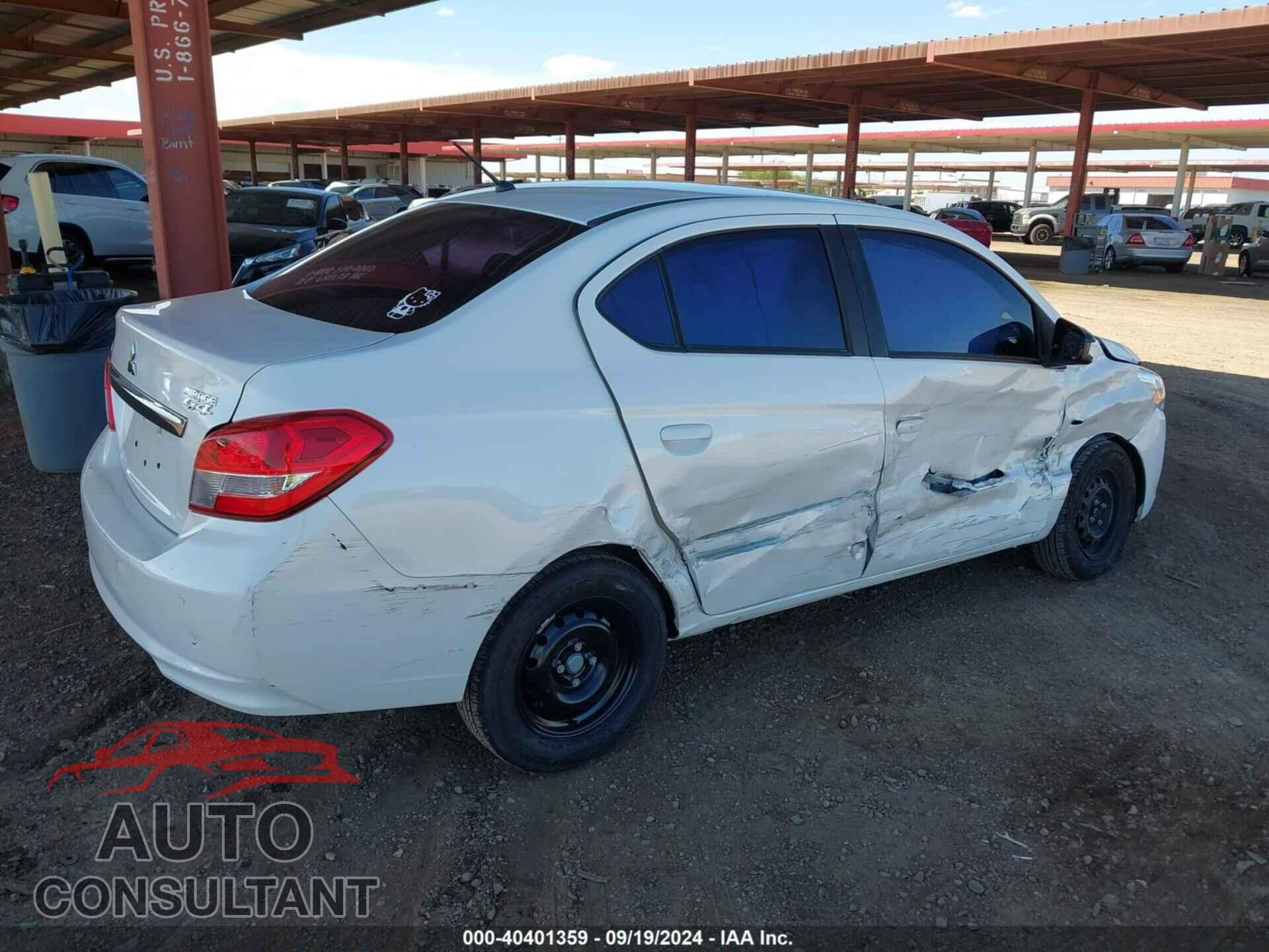 MITSUBISHI MIRAGE G4 2017 - ML32F3FJXHHF16975