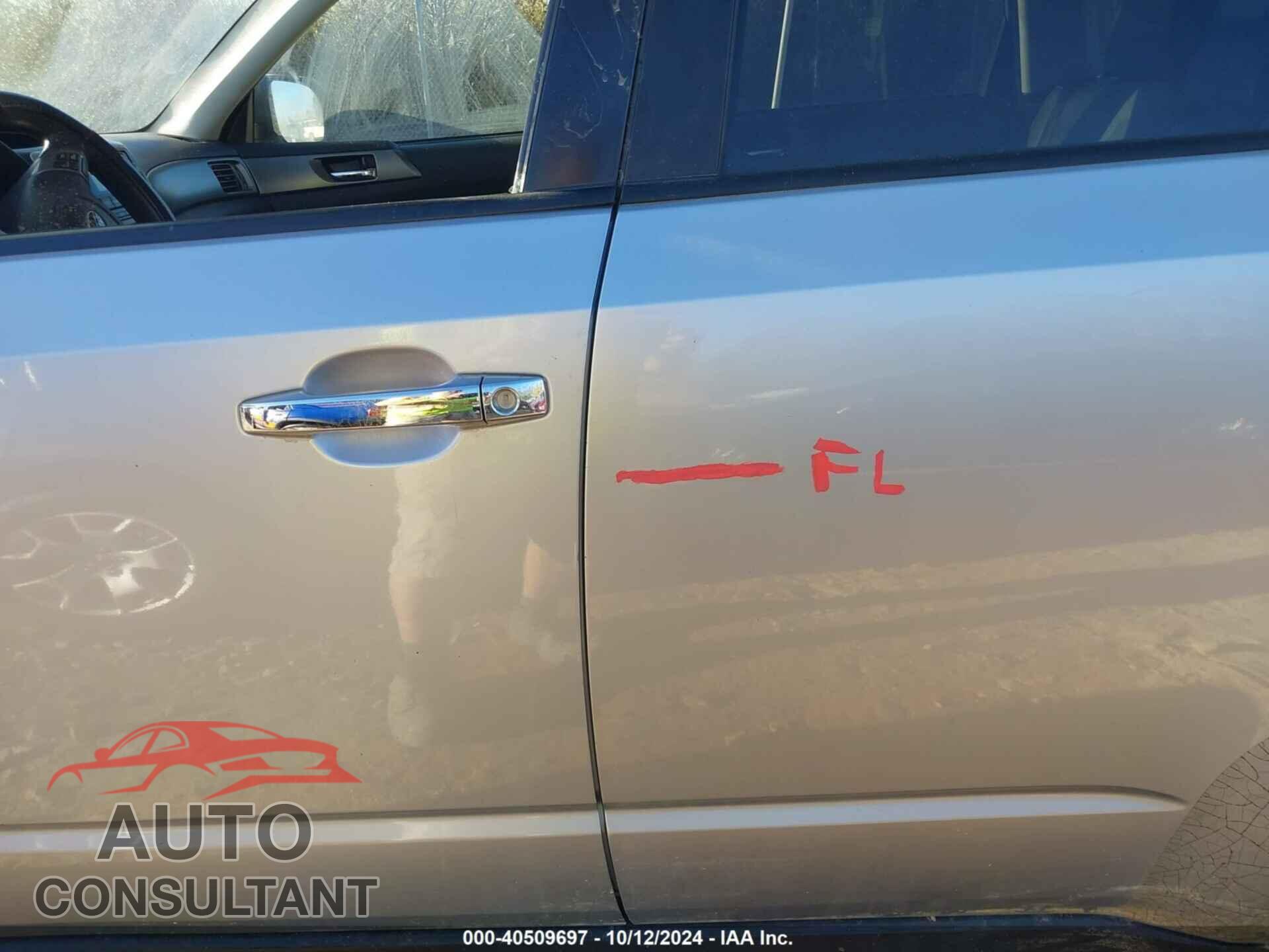 SUBARU FORESTER 2012 - JF2SHBDC1CH419502