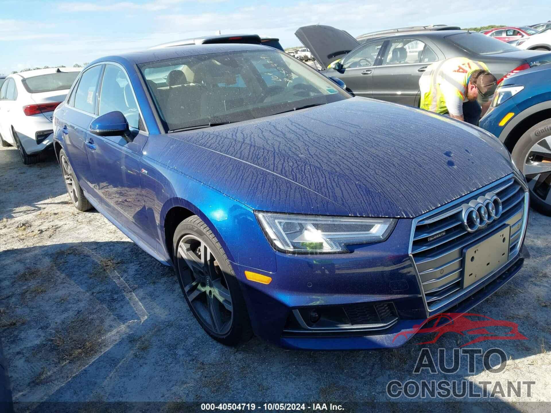 AUDI A4 2018 - WAUFNAF49JA093492