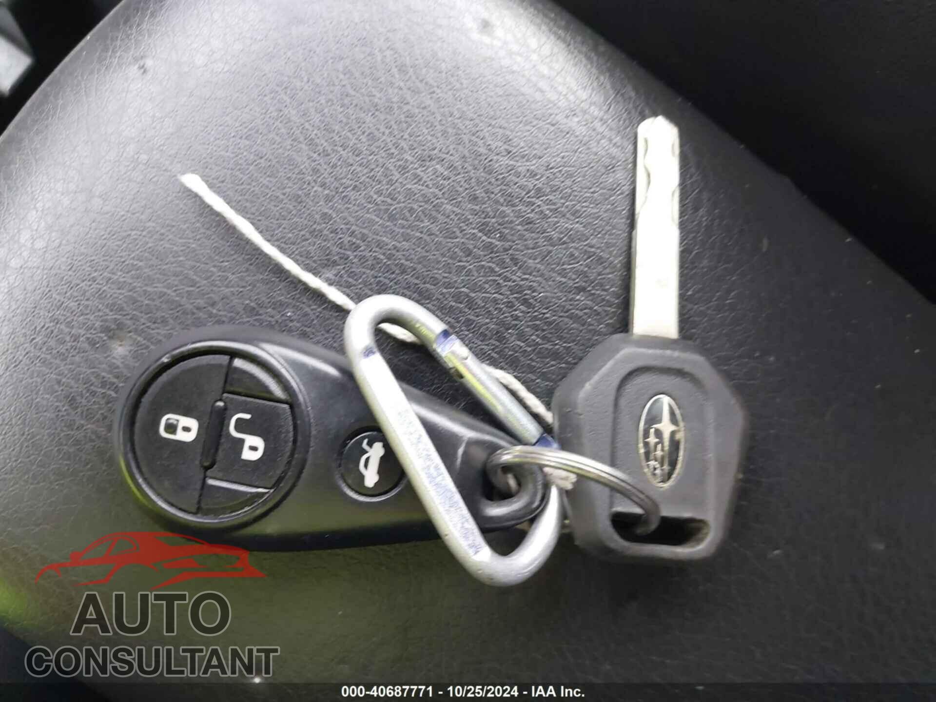 SUBARU FORESTER 2011 - JF2SHBGC4BH751430