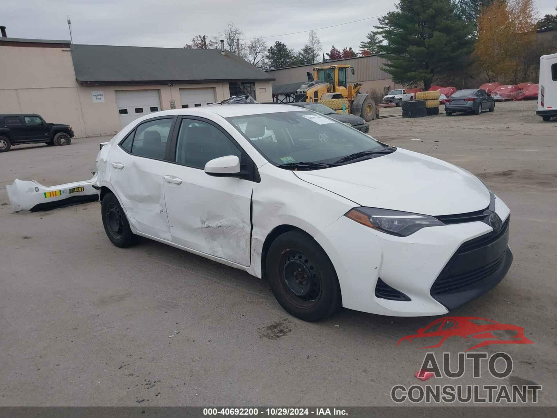 TOYOTA COROLLA 2018 - 2T1BURHEXJC979521