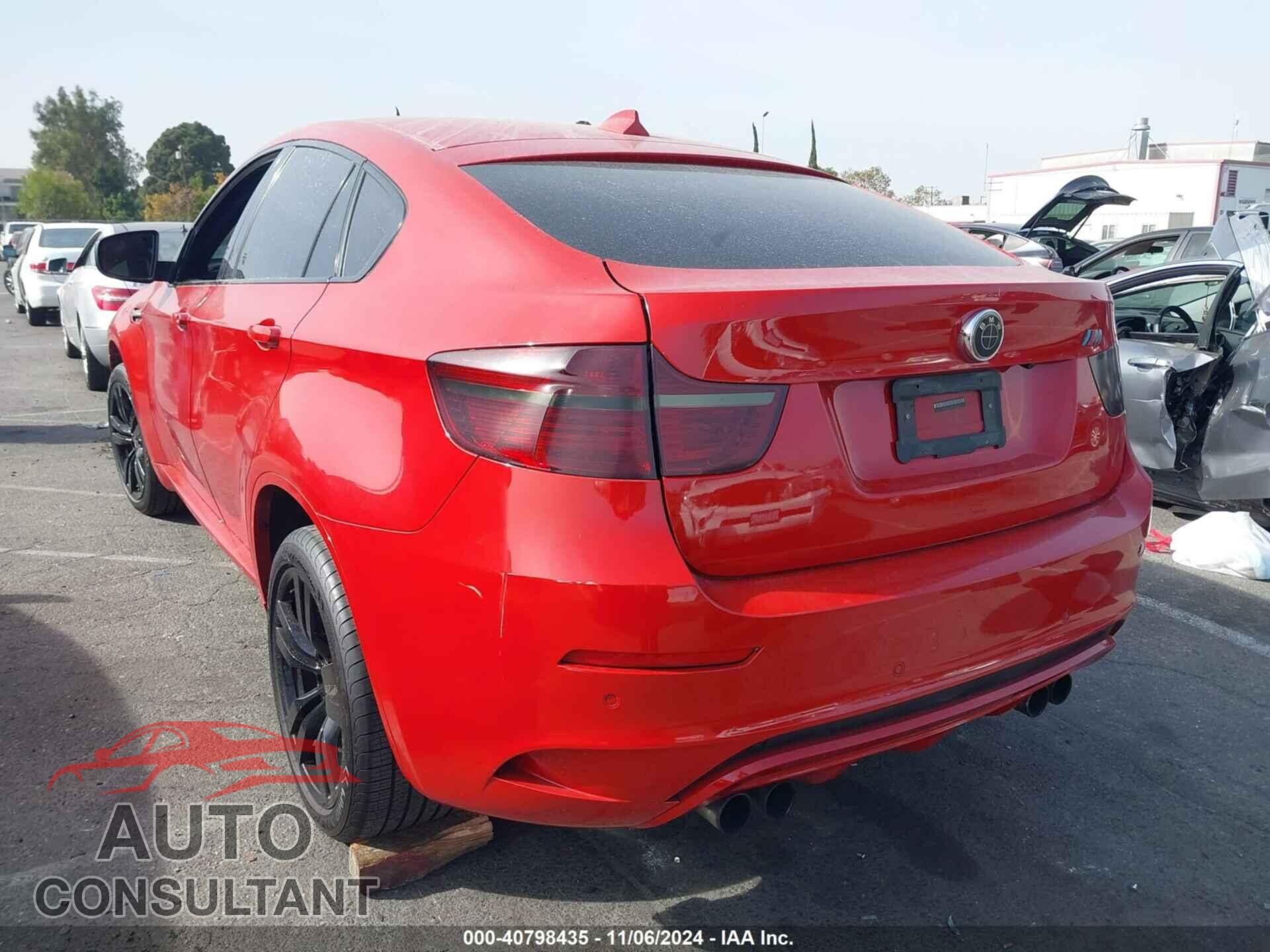 BMW X6 M 2011 - 5YMGZ0C50BLK14345
