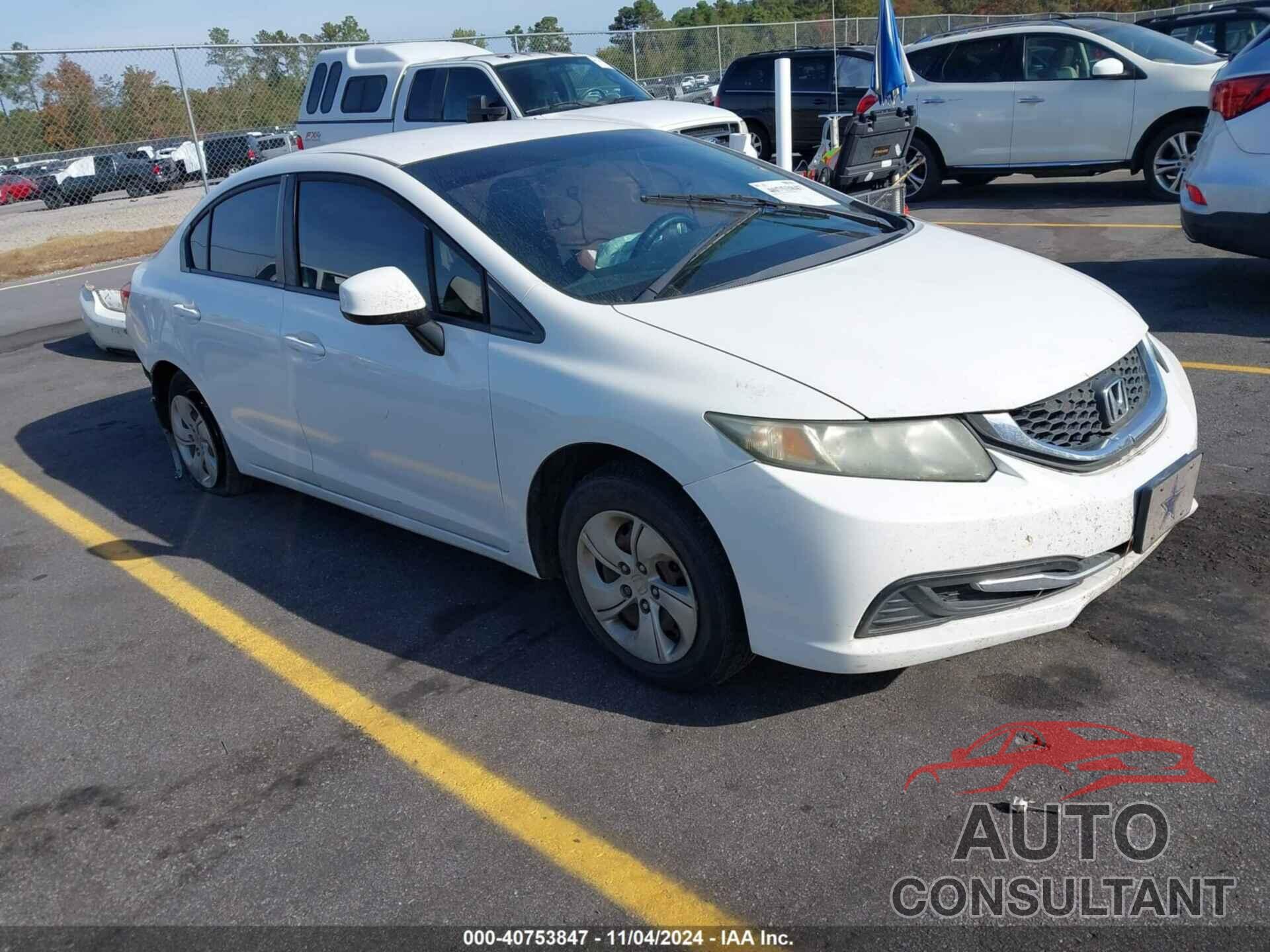HONDA CIVIC 2013 - 2HGFB2F55DH515792