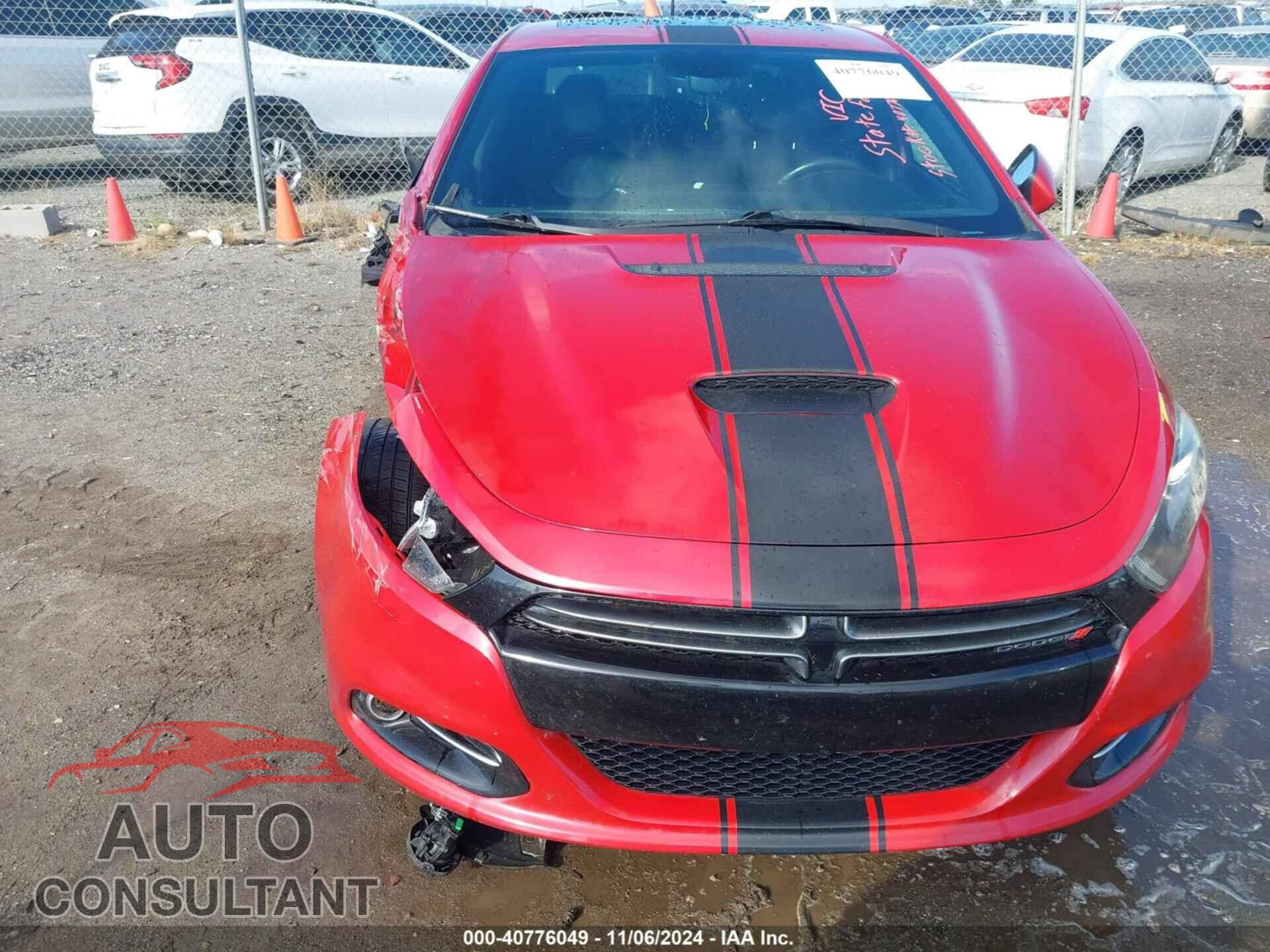 DODGE DART 2016 - 1C3CDFEB6GD570932