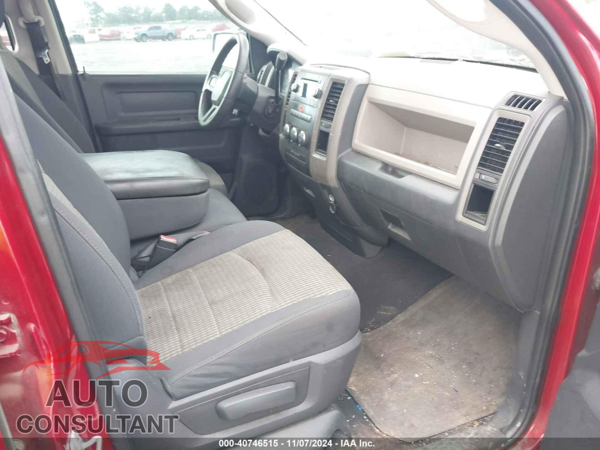 DODGE RAM 1500 2009 - 1D3HB18P29S807097