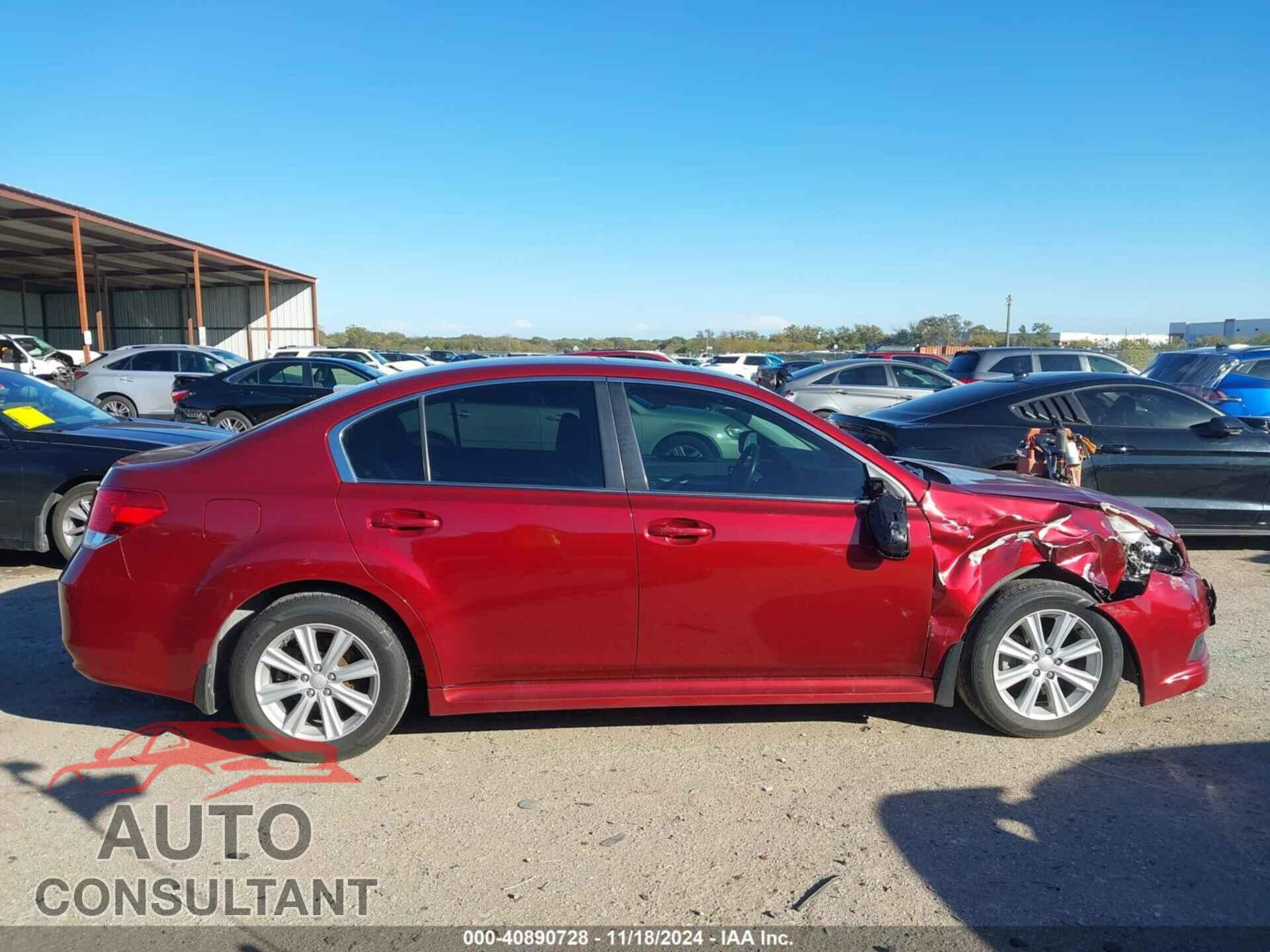 SUBARU LEGACY 2010 - 4S3BMBG64A3219059