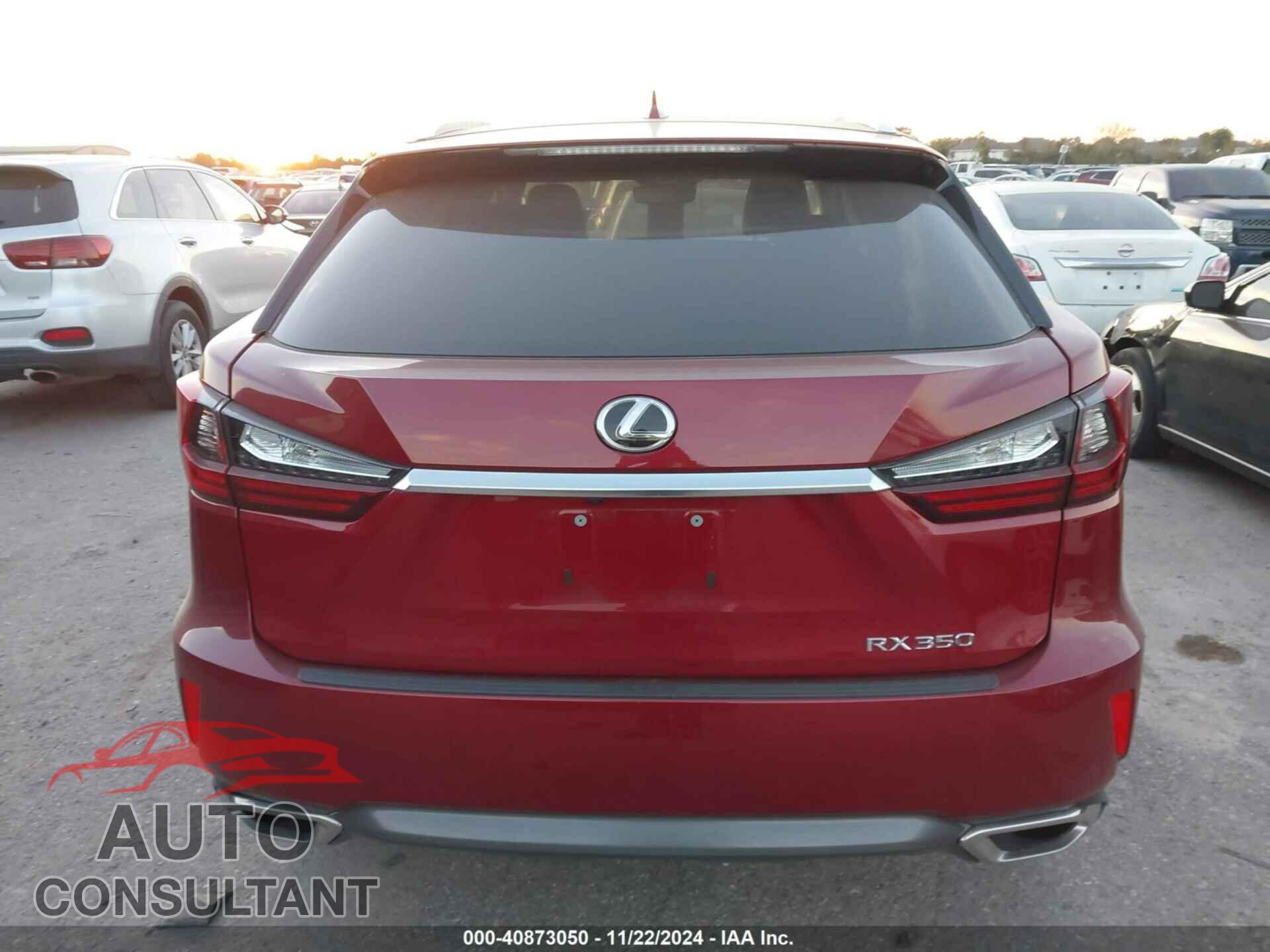 LEXUS RX 350 2017 - 2T2ZZMCA0HC078297