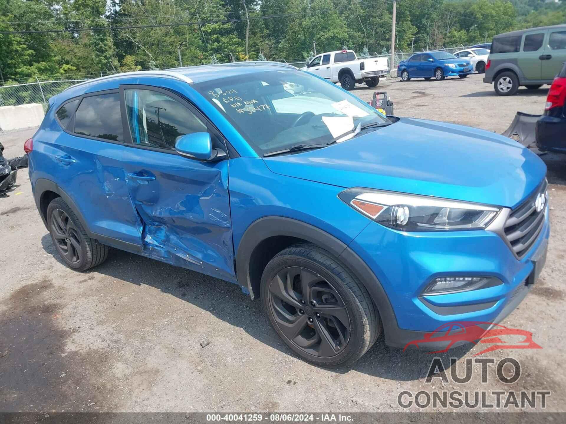 HYUNDAI TUCSON 2016 - KM8J3CA25GU153145