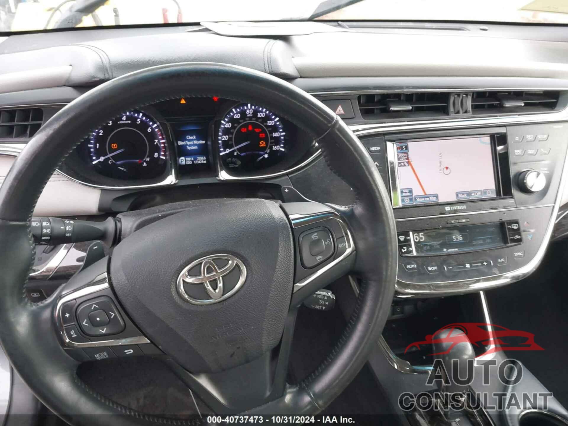TOYOTA AVALON 2013 - 4T1BK1EB5DU050812