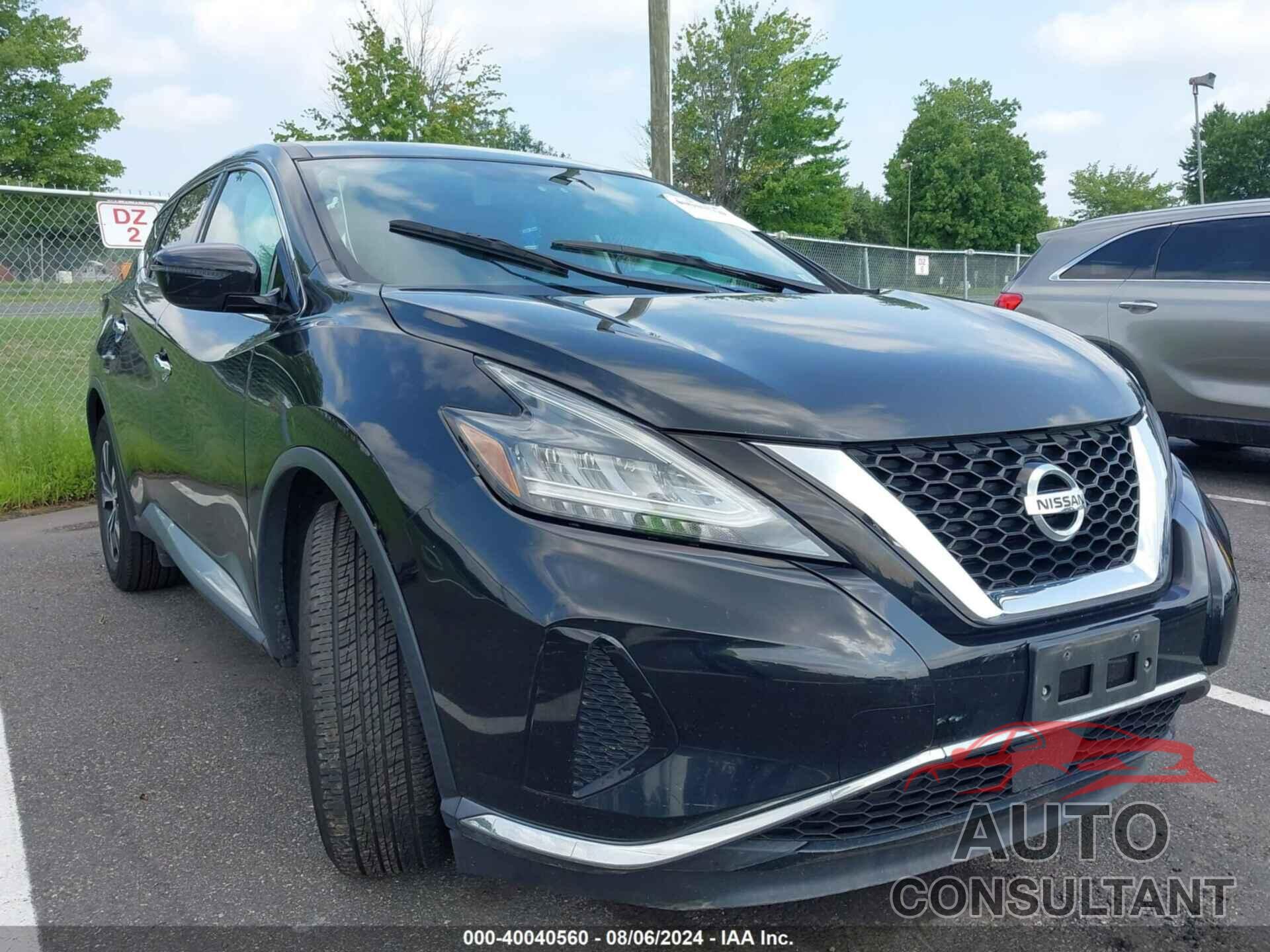 NISSAN MURANO 2019 - 5N1AZ2MS0KN113787