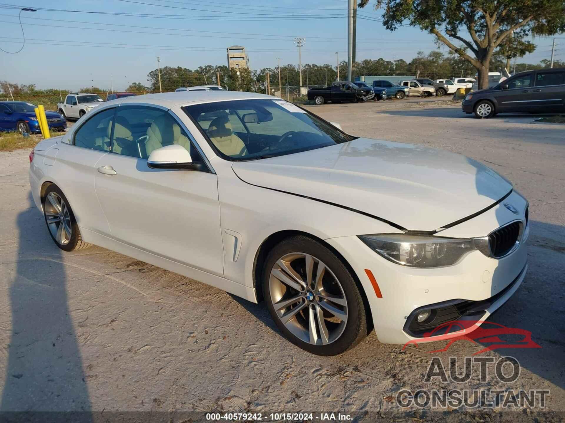 BMW 430I 2018 - WBA4Z1C52JEC60070