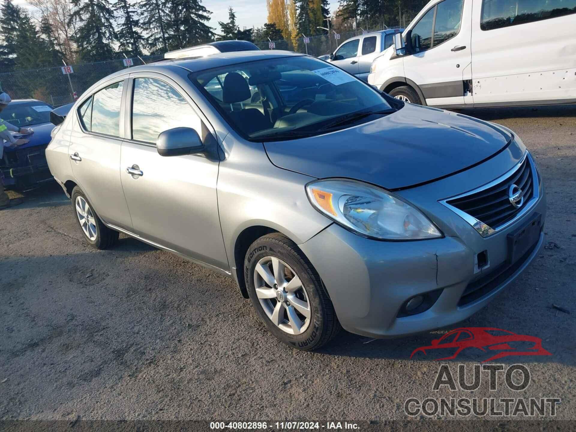 NISSAN VERSA 2012 - 3N1CN7AP5CL941313