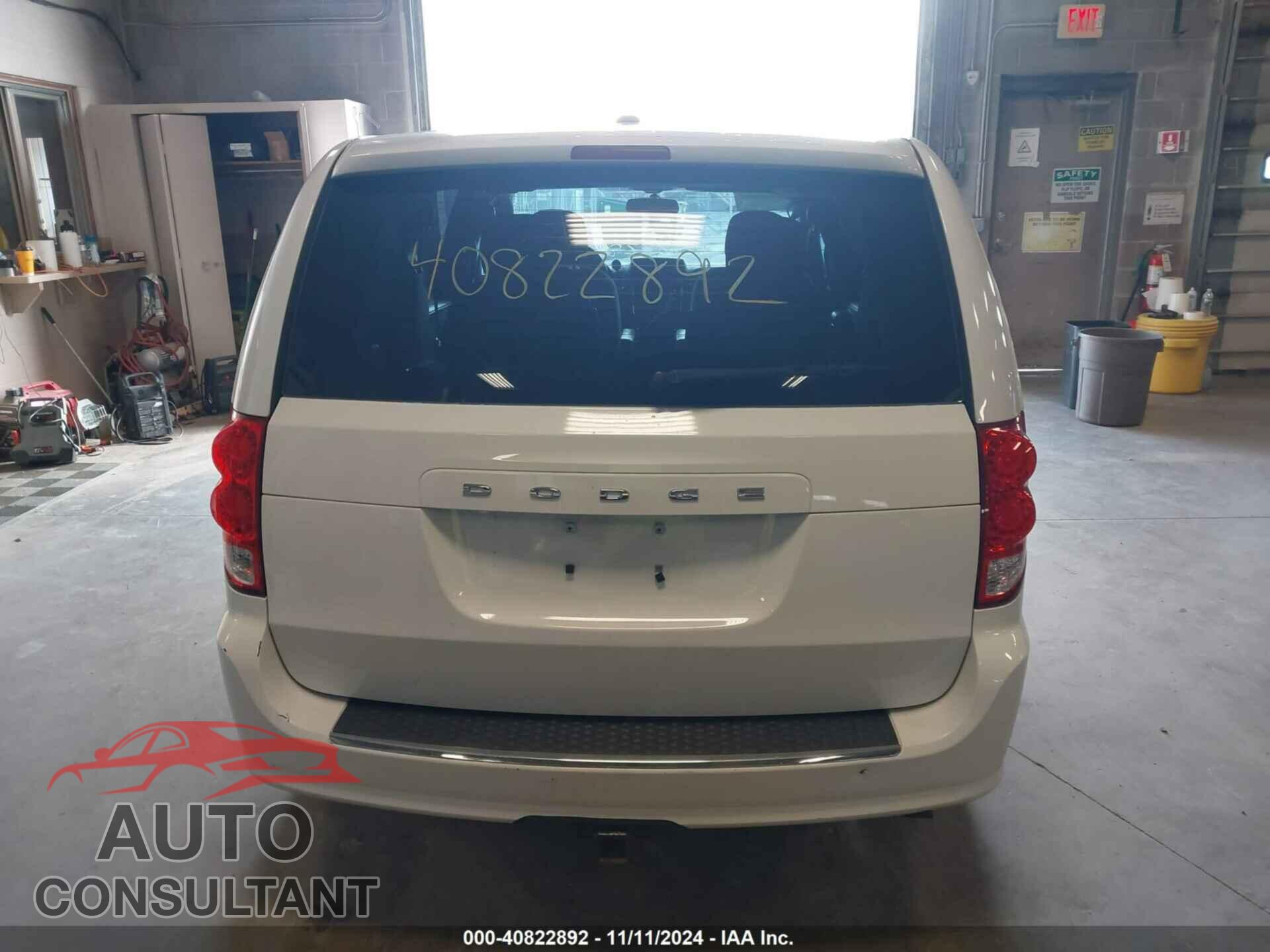 DODGE GRAND CARAVAN 2014 - 2C4RDGBG0ER366097