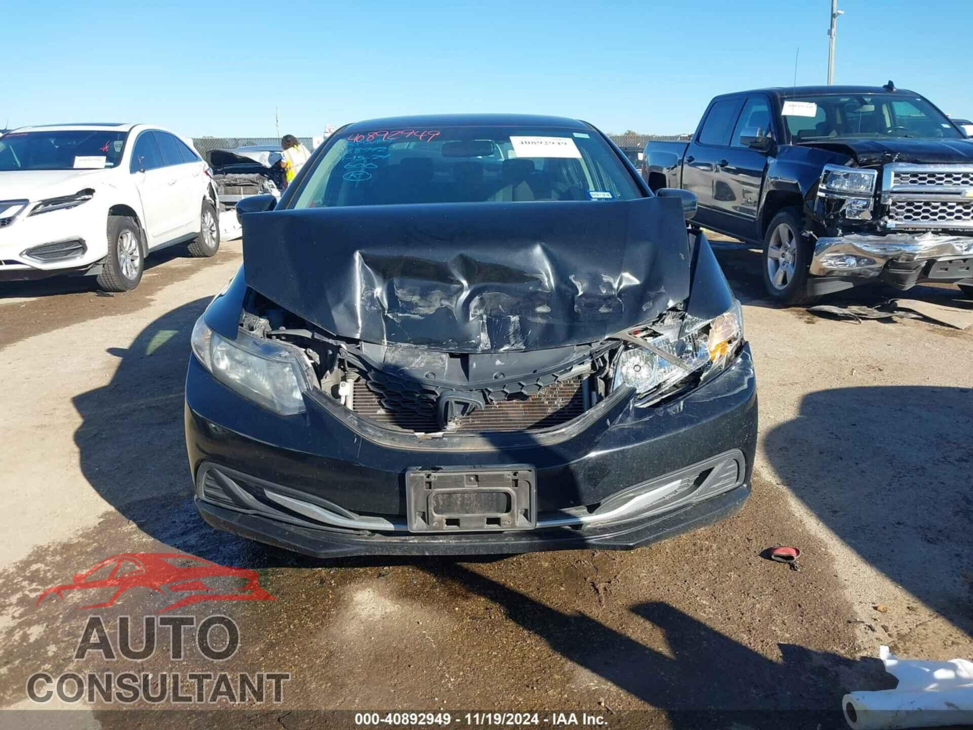 HONDA CIVIC 2015 - 19XFB2F57FE291616