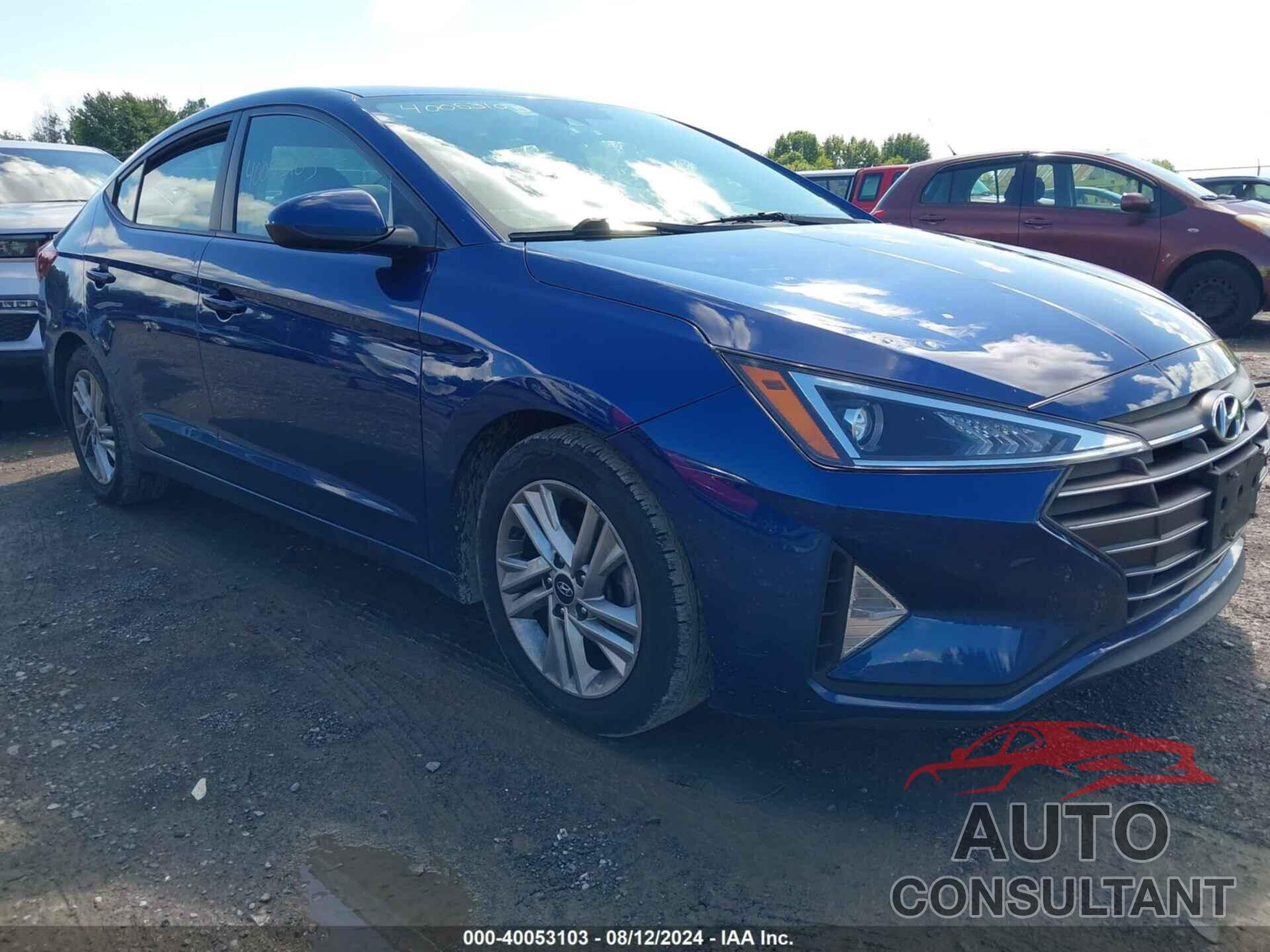 HYUNDAI ELANTRA 2020 - 5NPD84LF5LH622974