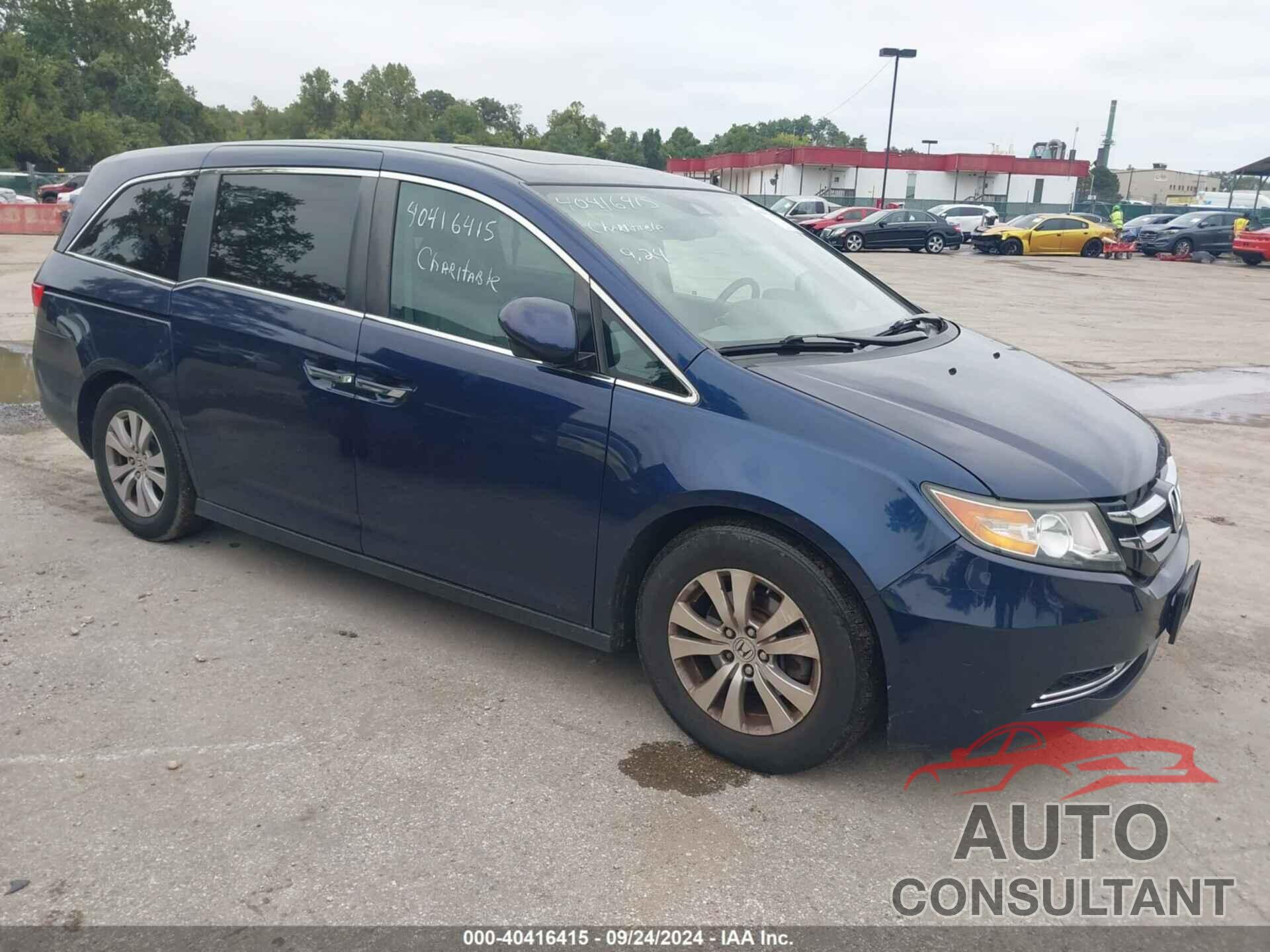 HONDA ODYSSEY 2016 - 5FNRL5H67GB132138