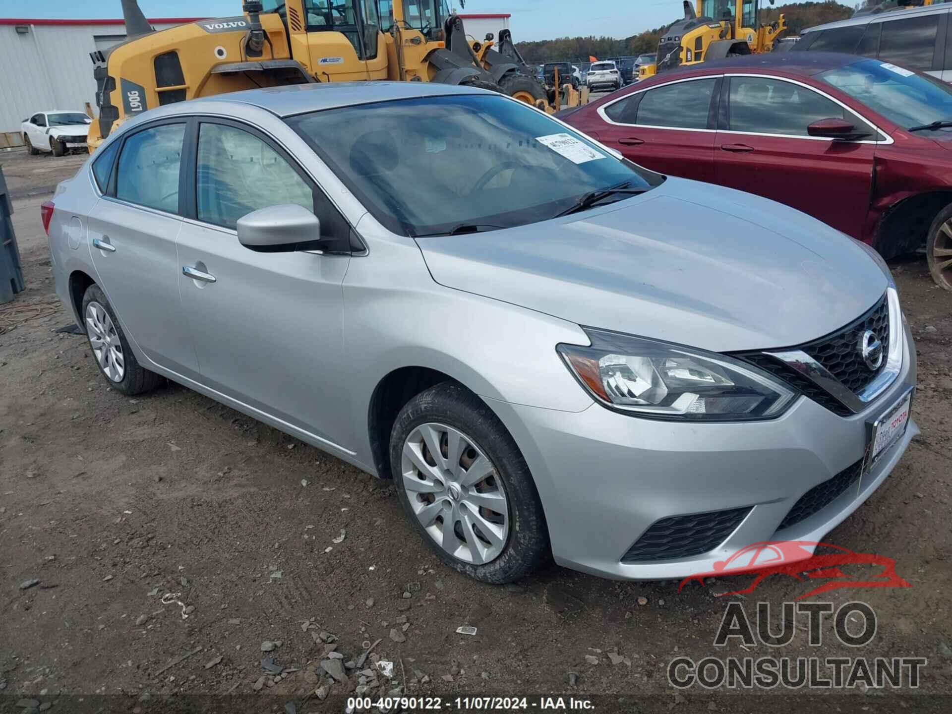 NISSAN SENTRA 2019 - 3N1AB7AP3KY341634