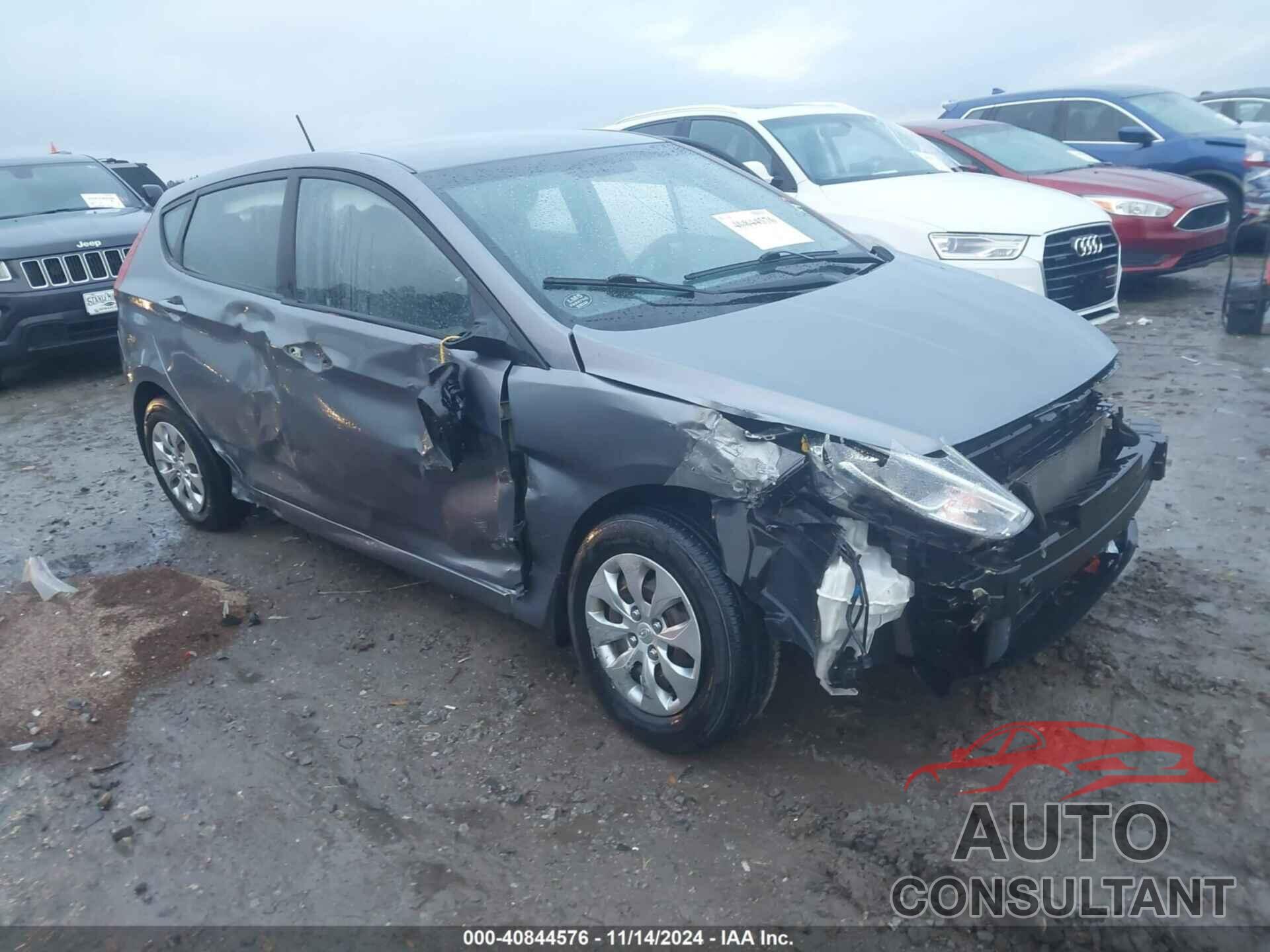 HYUNDAI ACCENT 2016 - KMHCT5AE1GU281185