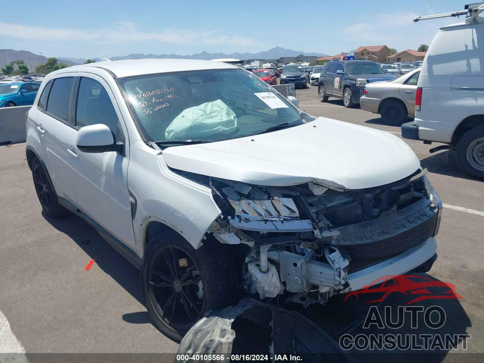 MITSUBISHI OUTLANDER SPORT 2021 - JA4APUAU3MU005114