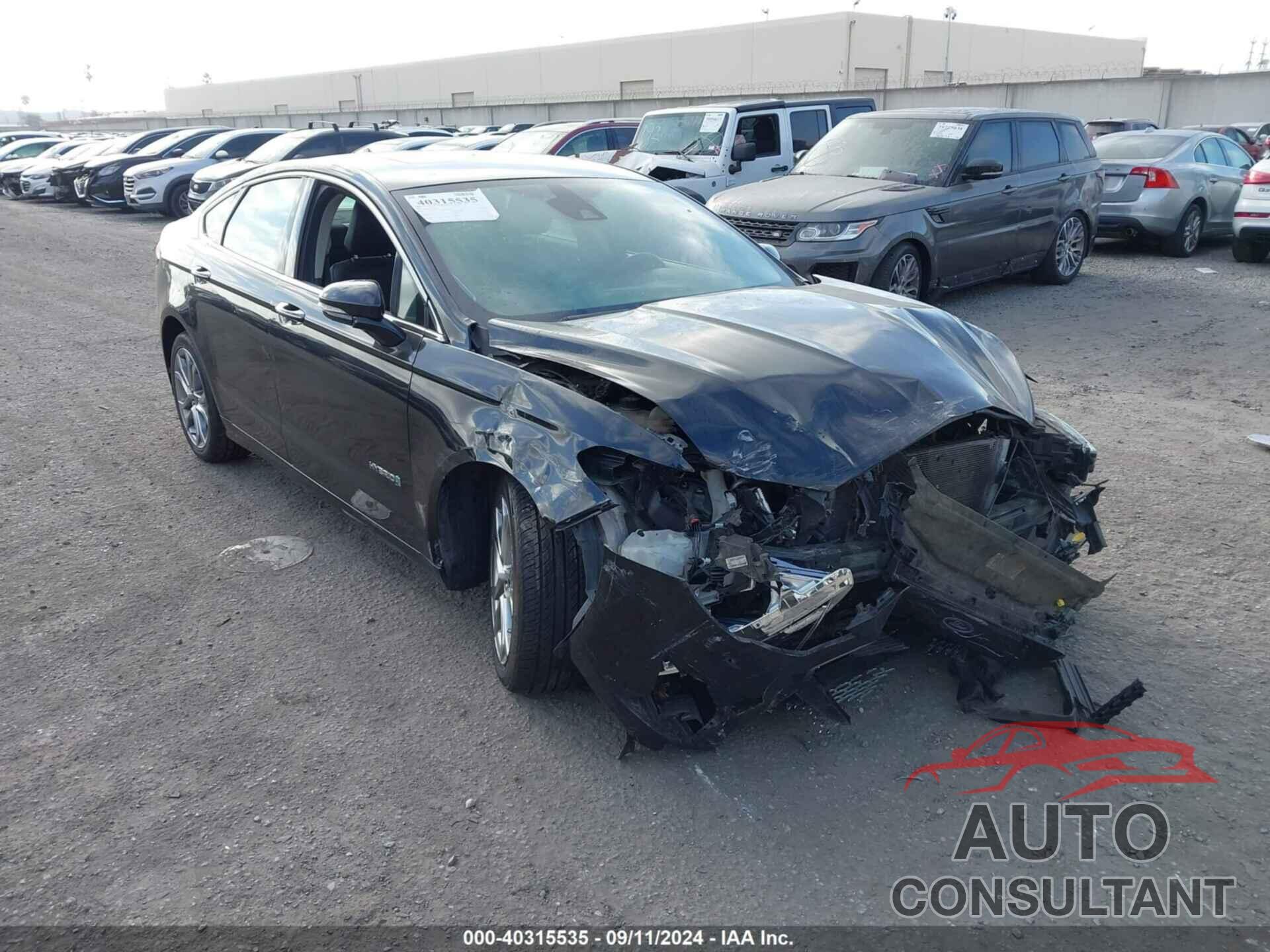 FORD FUSION HYBRID 2019 - 3FA6P0RU2KR105501
