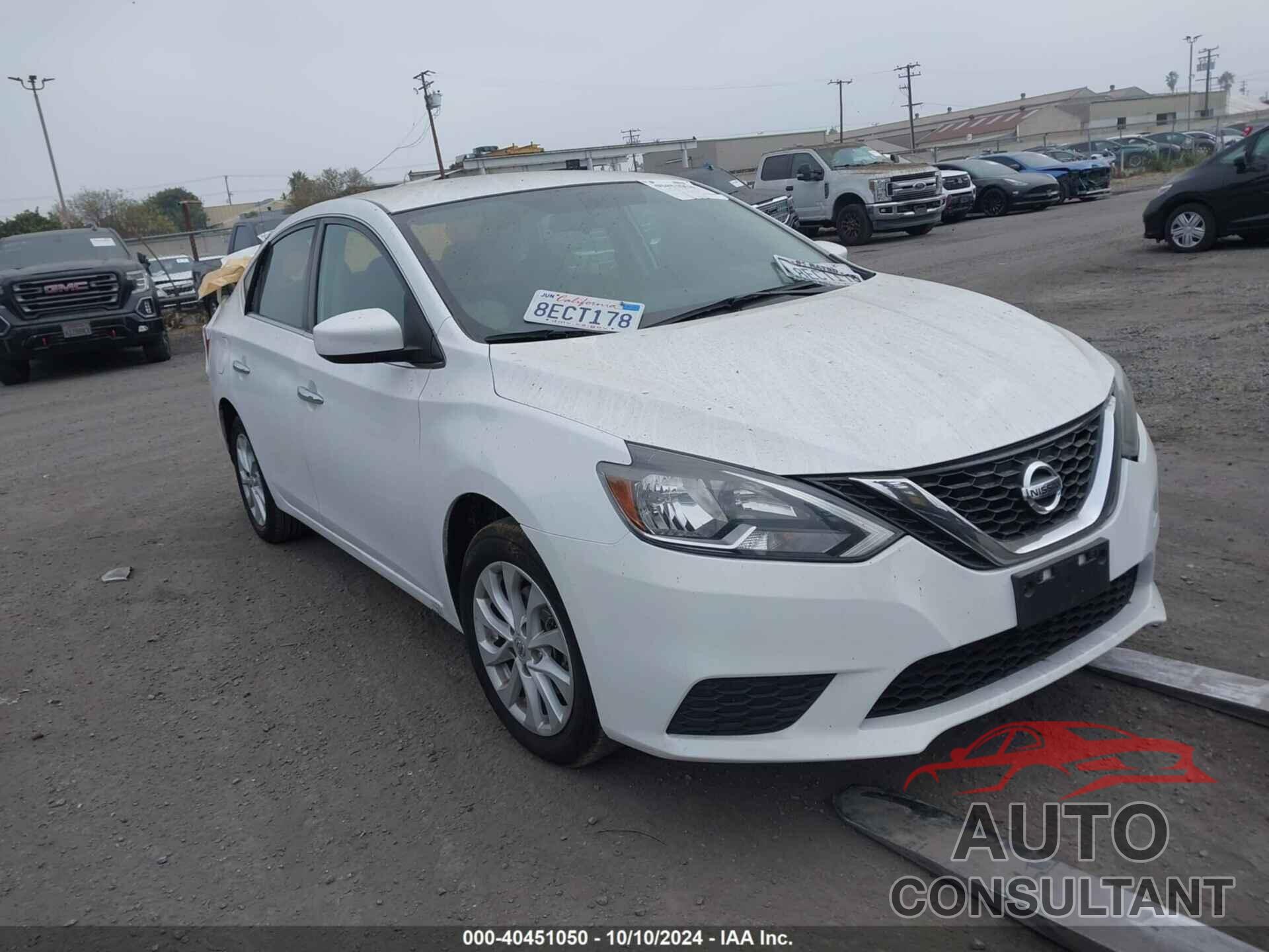 NISSAN SENTRA 2018 - 3N1AB7AP9JY306501