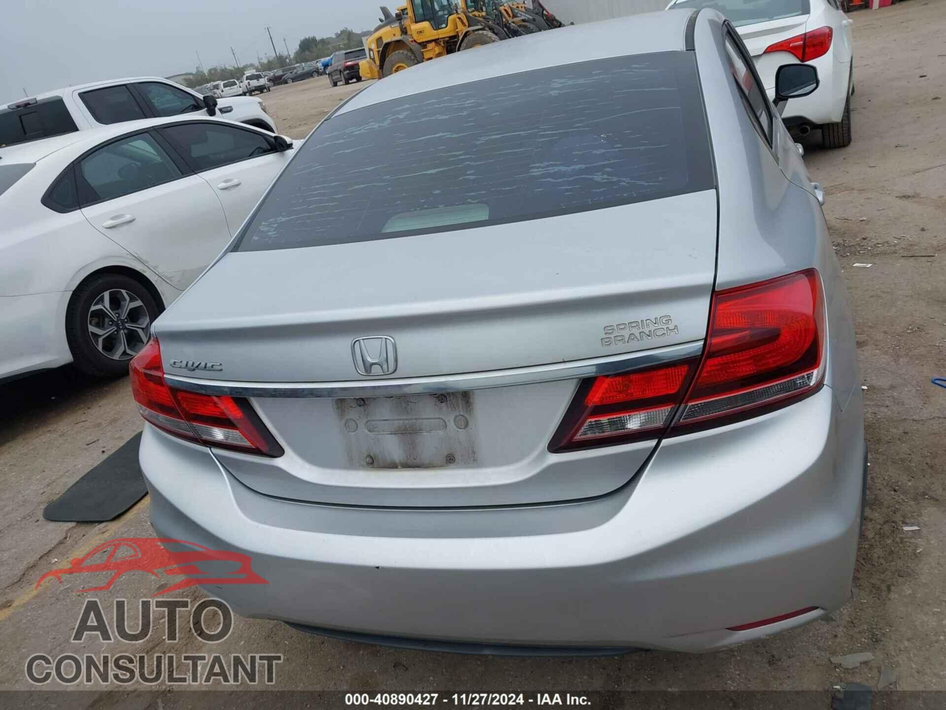HONDA CIVIC 2013 - 19XFB2F88DE037033