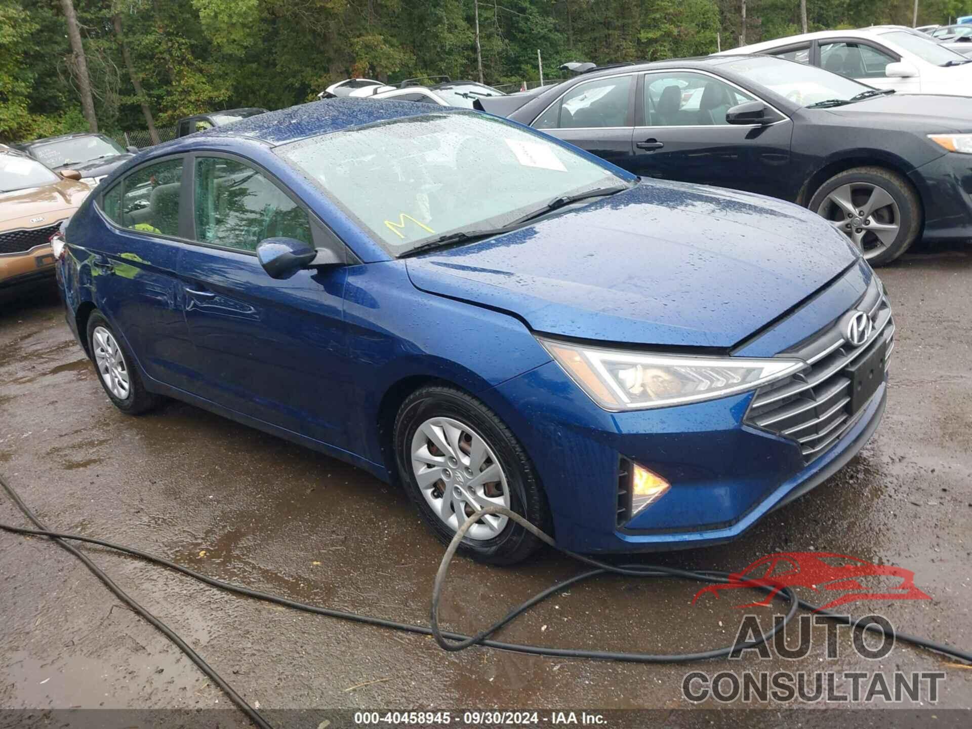 HYUNDAI ELANTRA 2019 - 5NPD74LF6KH436118