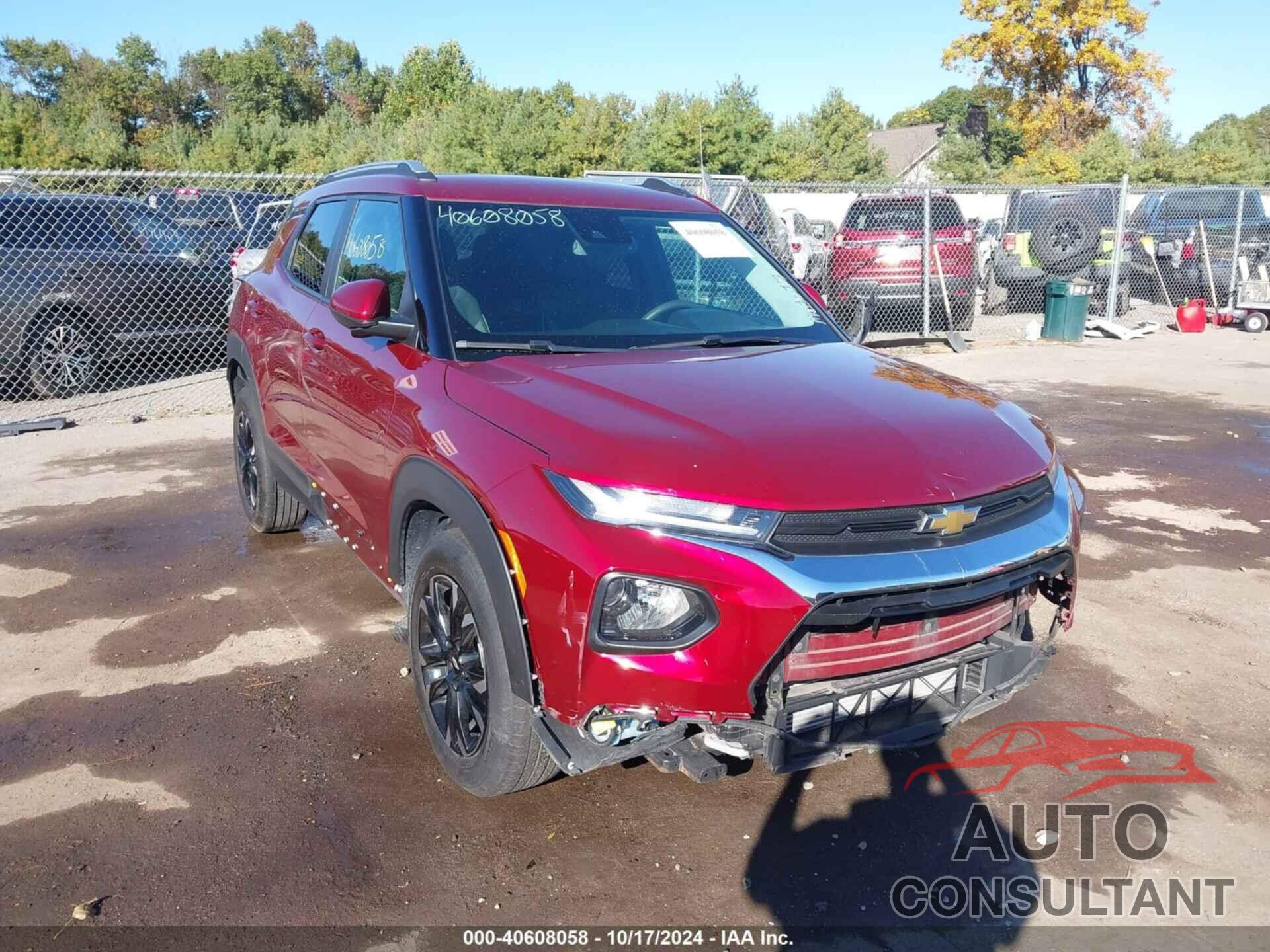 CHEVROLET TRAILBLAZER 2022 - KL79MPS27NB007037